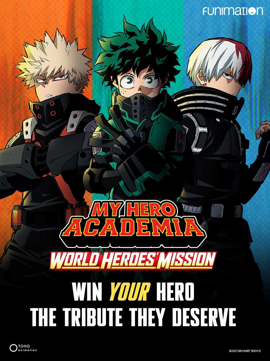 The third movie of the ‘My Hero Academia’ franchise. Photo: Twitter / @MHAOfficial