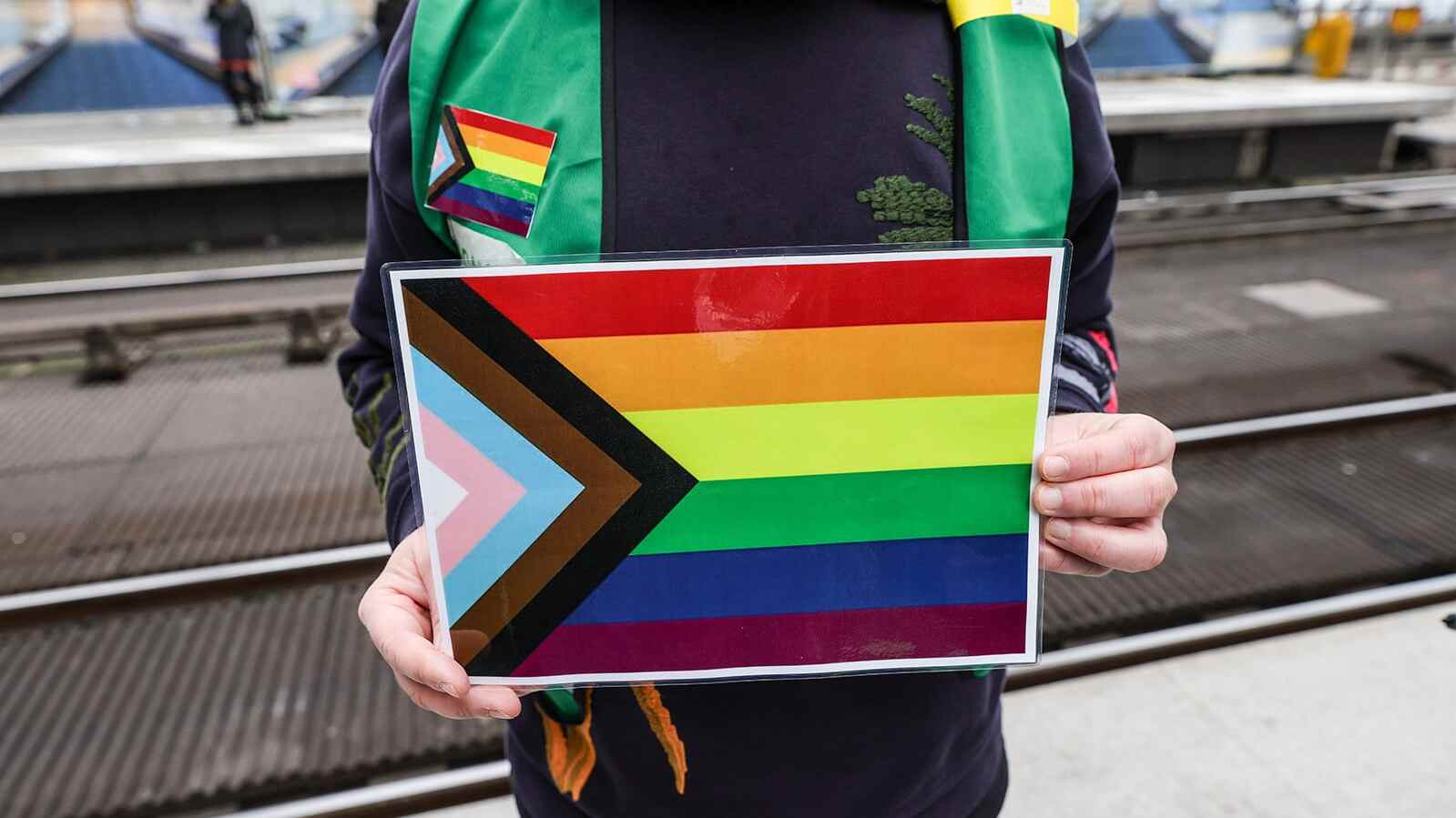 Progress Pride Sign Have you seen the ‘Progress Pride Flag’ around this June? Here’s what ...