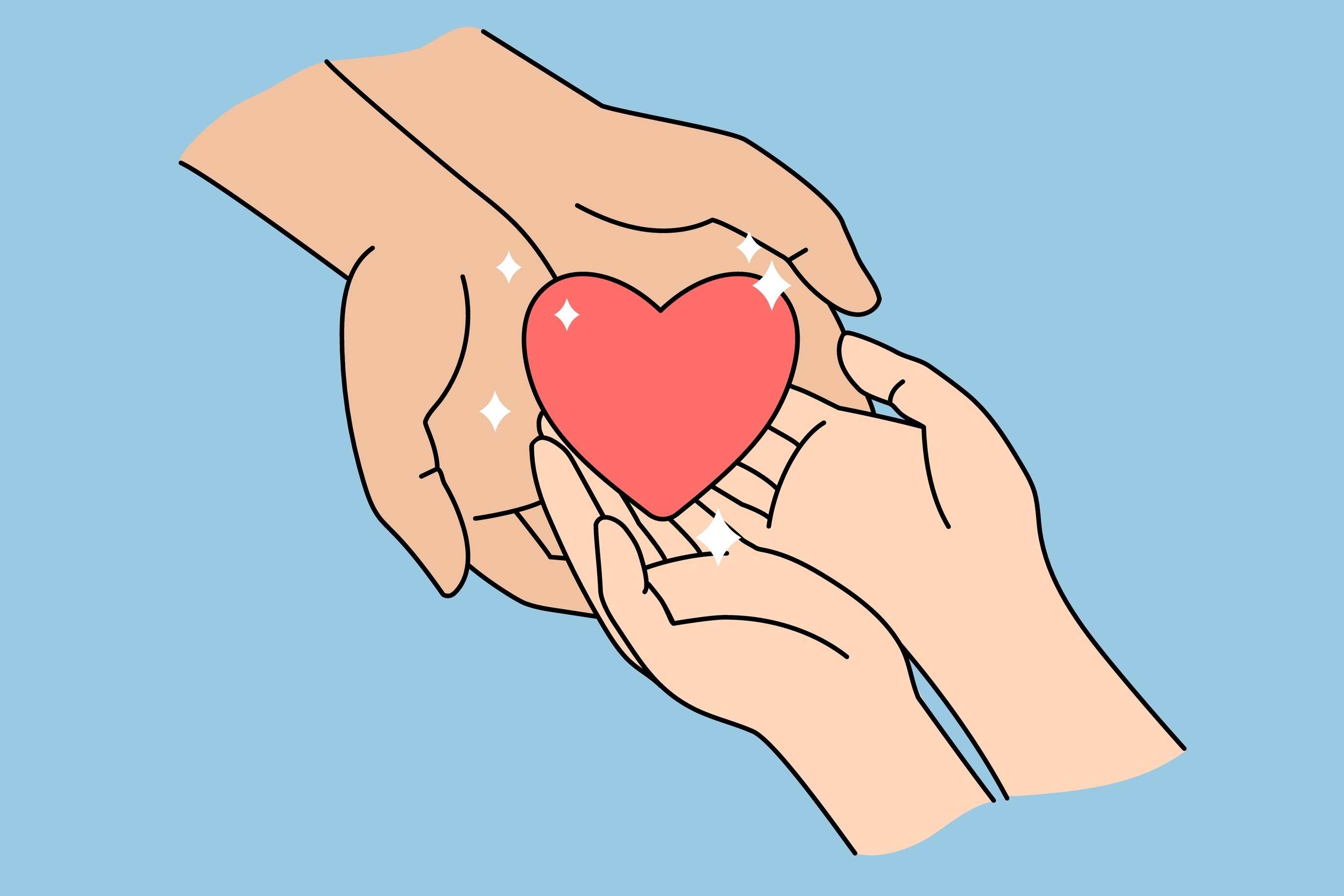 A few thoughtful words can go a long way when someone is facing challenges. Illustration: Shutterstock