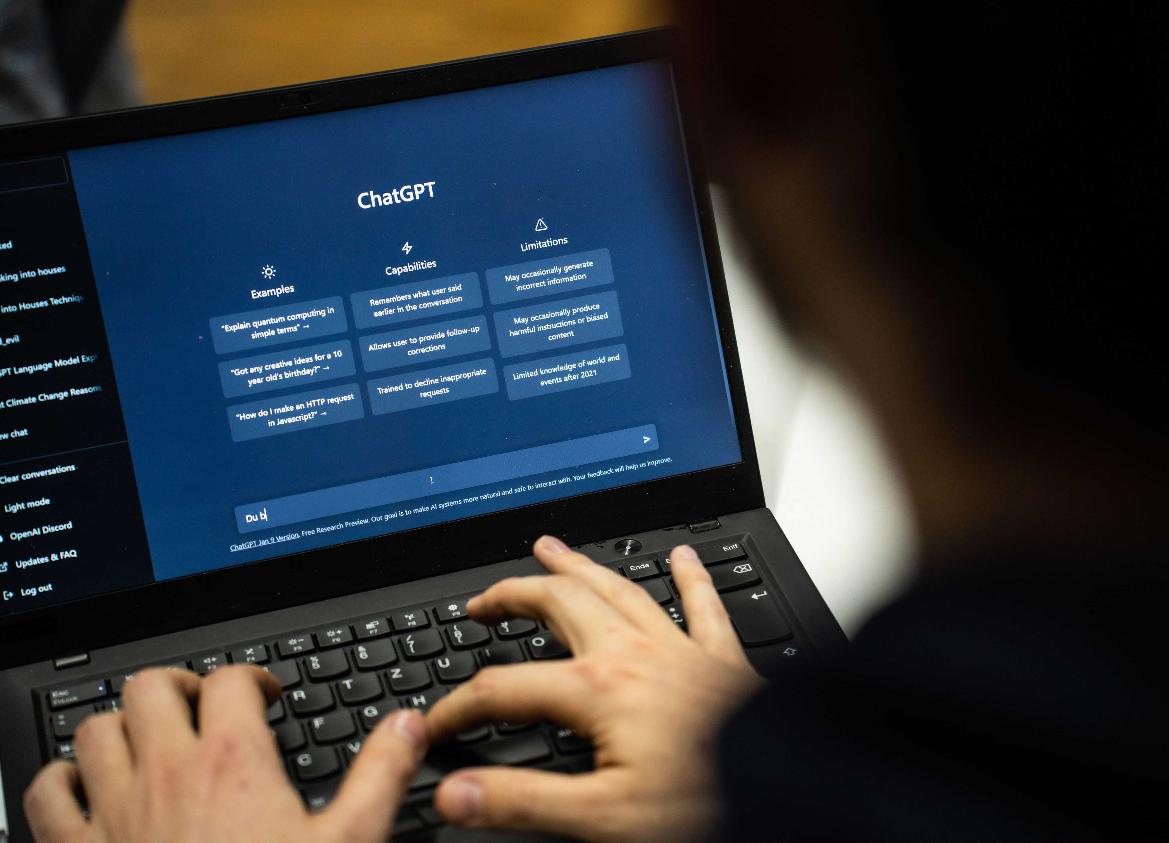 ChatGPT, a chatbot powered by artificial intelligence, has been making waves since it was released last November. Photo: dpa