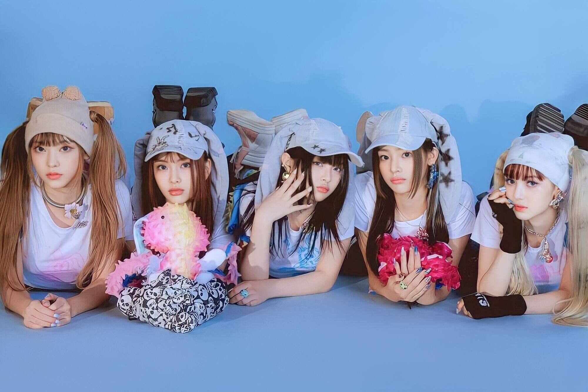 K-pop girl group NewJeans released their latest EP “Get Up” earlier this month. Photo: Courtesy of ADOR