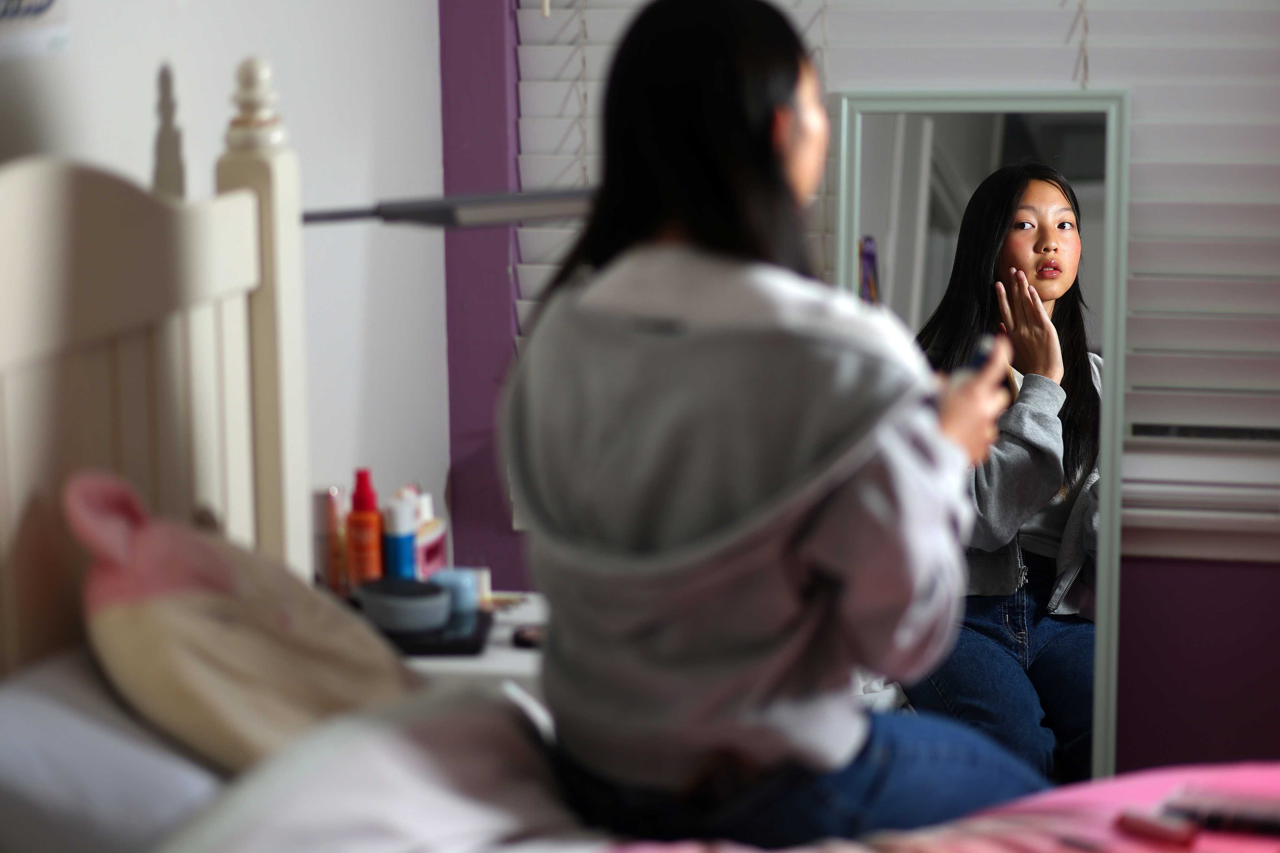 Emily Chan believes anti-ageing cosmetic products should not be sold to children. Photo: TNS
