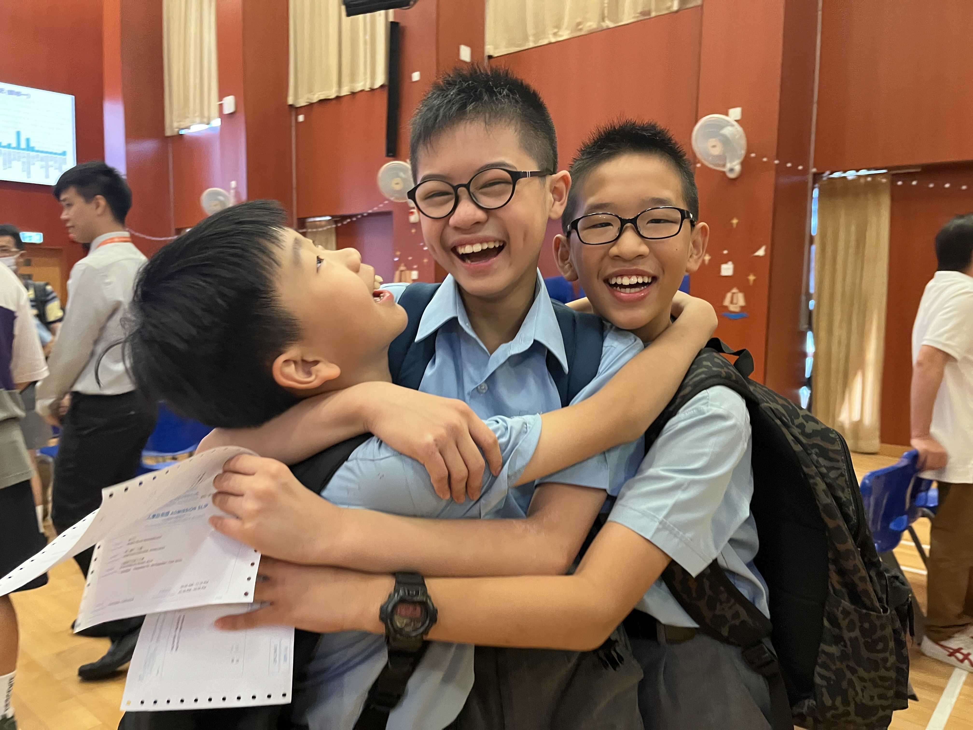 Hong Kong students rejoice over school allocation as other go door ...
