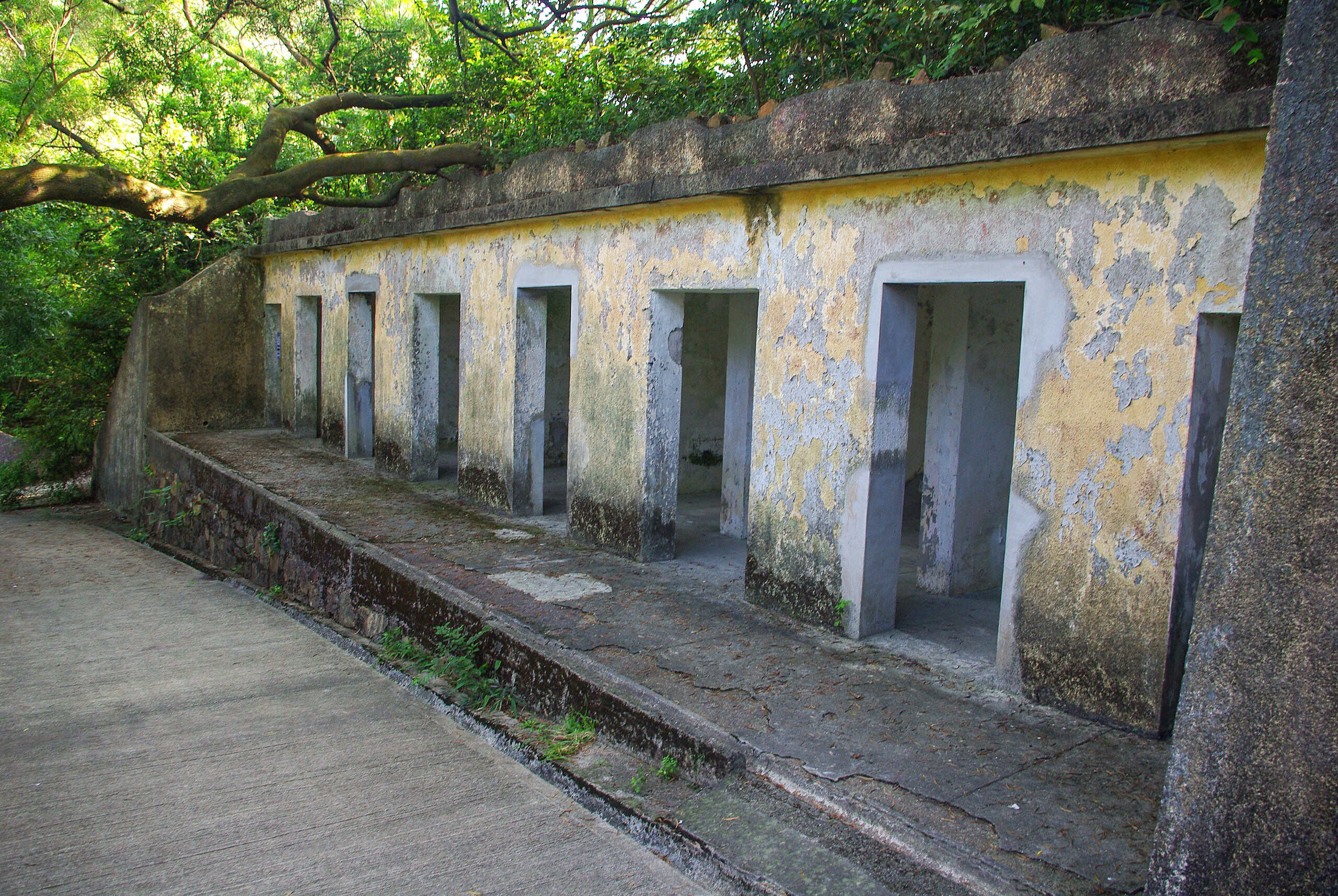 Pinewood Battery is a historic military site in Hong Kong in Lung Fu Shan Country Park. Photo: Handout