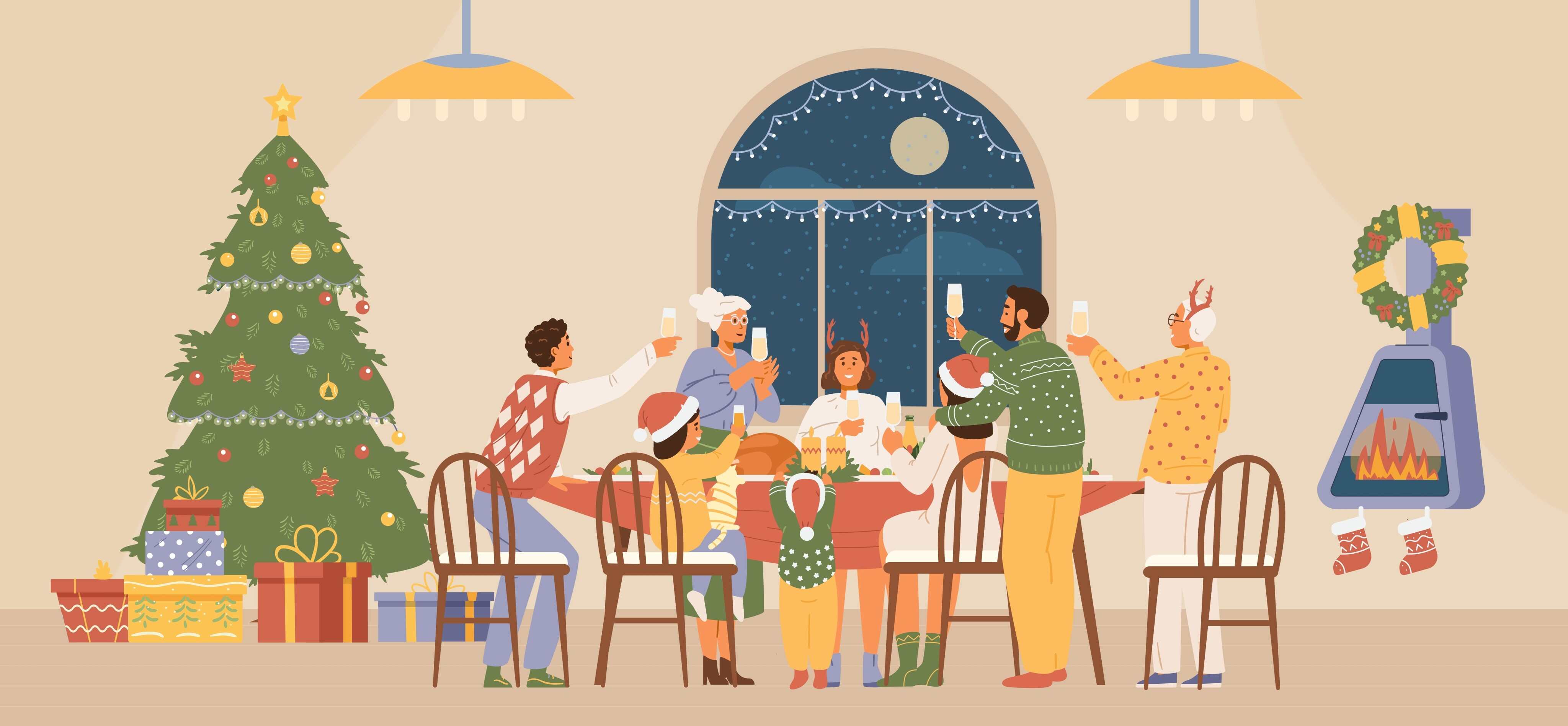The holidays are the perfect time to connect with family and loved ones but it can come with challenges. Photo: Shutterstock