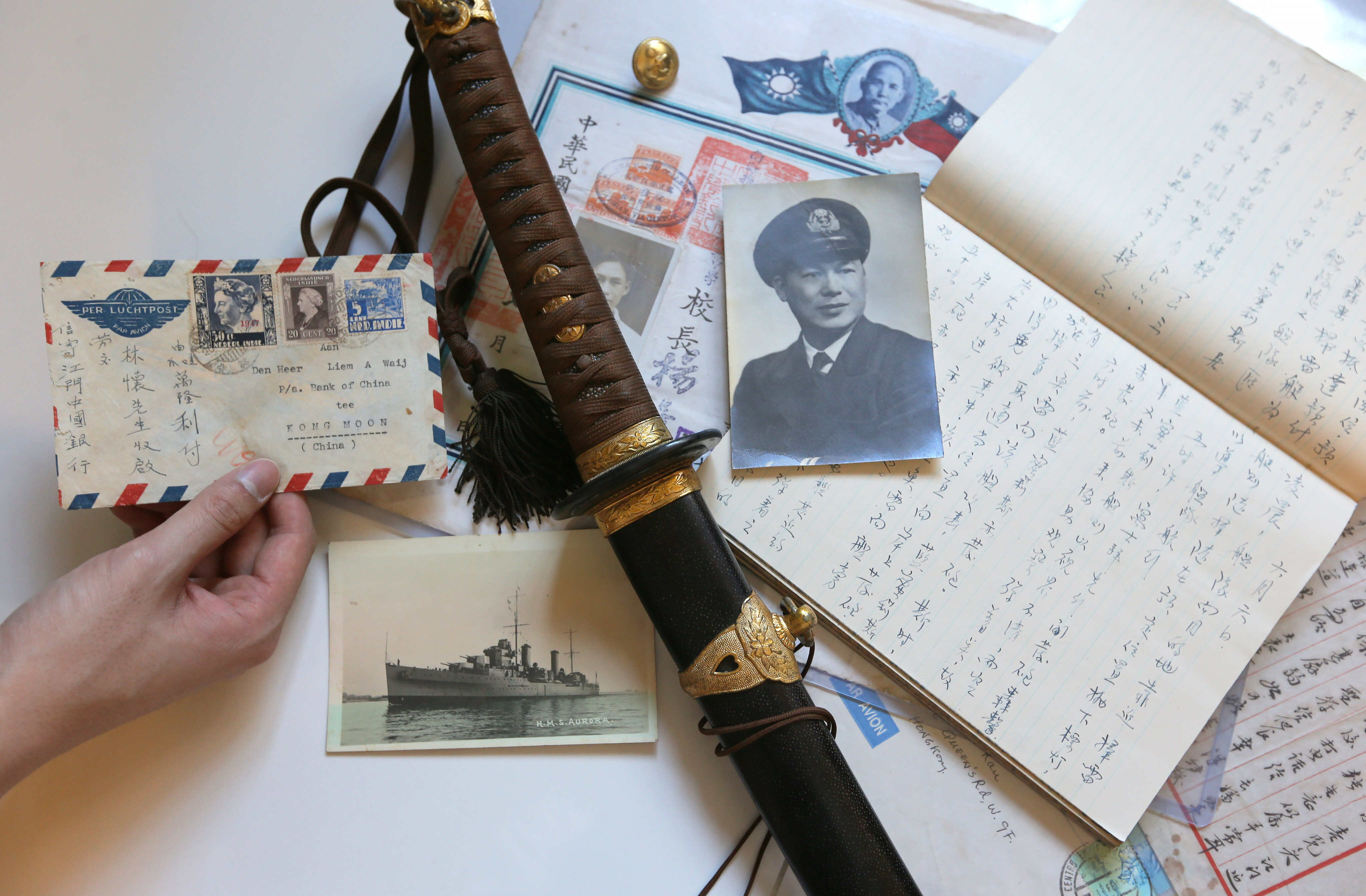 Lam Ping-yu and 23 other Chinese naval officers took part in the D-Day landings in France. Photo: SCMP