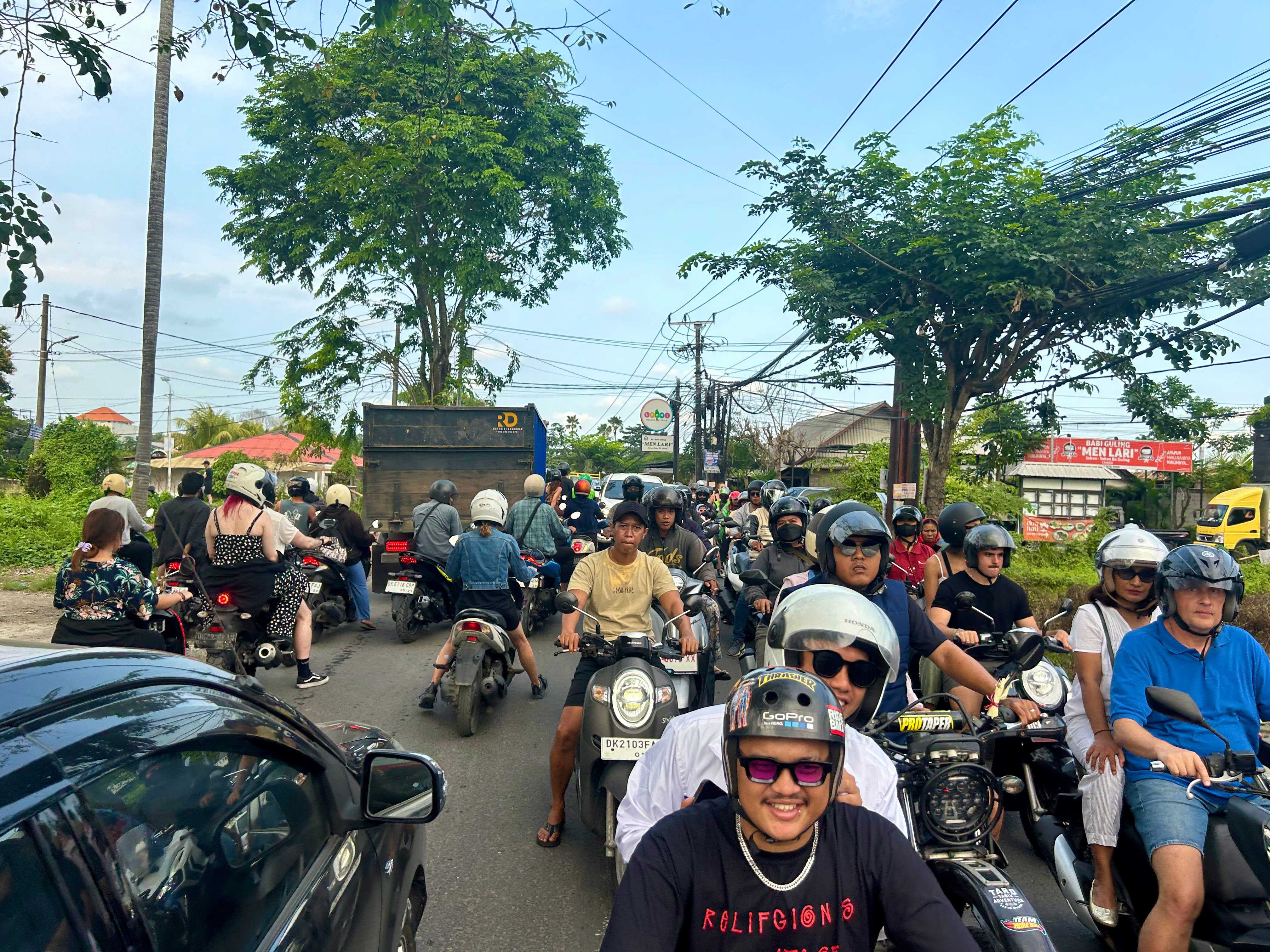 Water taxis and improved public transport could ease Bali’s traffic congestion amid rising tourist numbers. Photo: Dave Smith
