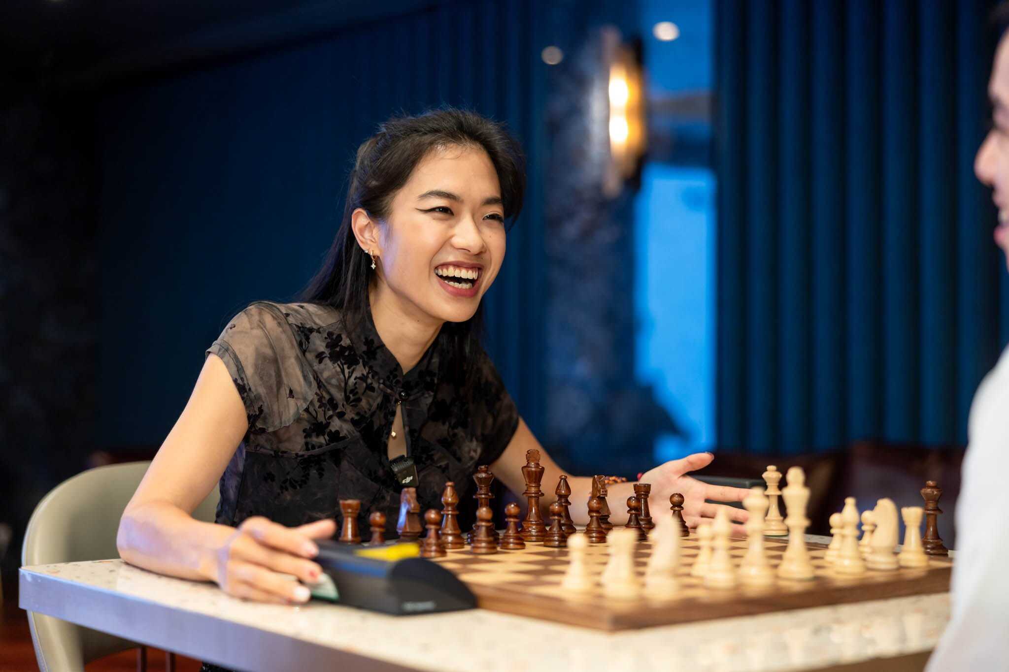 Nemo Zhou, whose real name is Zhou Qiyu, is a Chinese-born Canadian and Finnish chess player who holds a Woman Grandmaster (WGM) title. Photo: Hong Kong, China Chess Federation