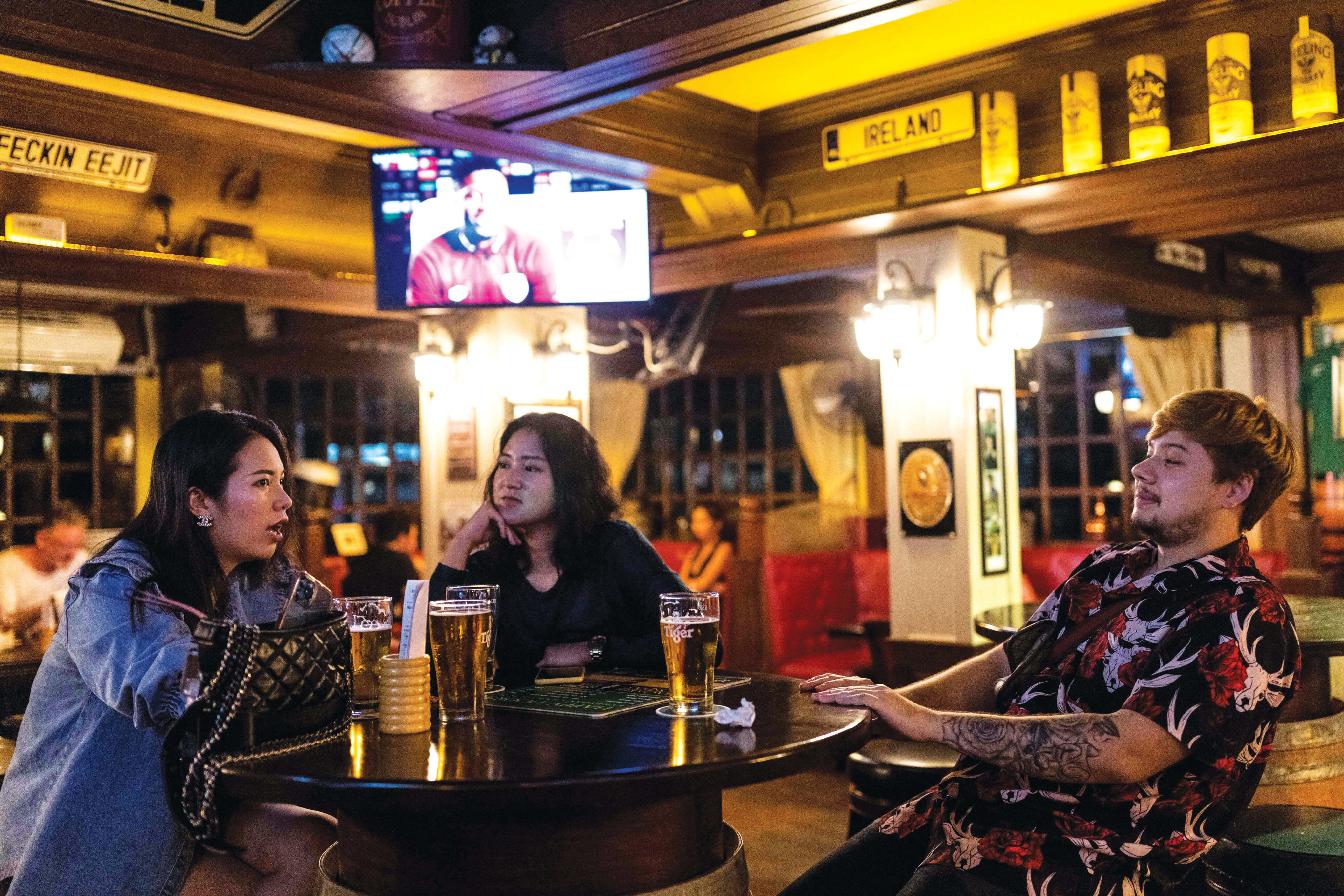 The announcement that Thai teachers would get a 10 per cent discount at a brewery has sparked debated. Photo: AFP