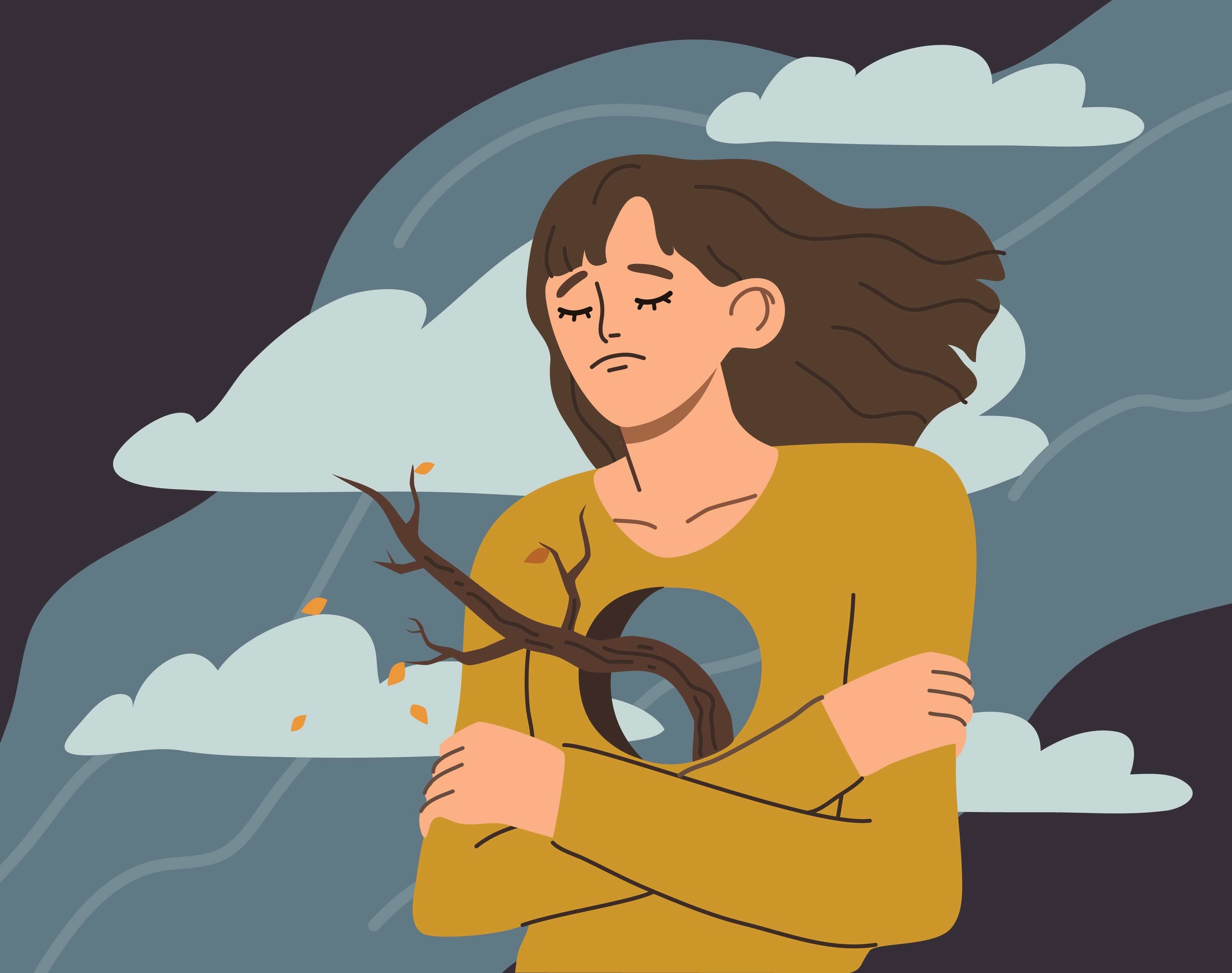 This week, one reader asks: How do I stop this hollow, empty feeling inside? Photo: Shutterstock