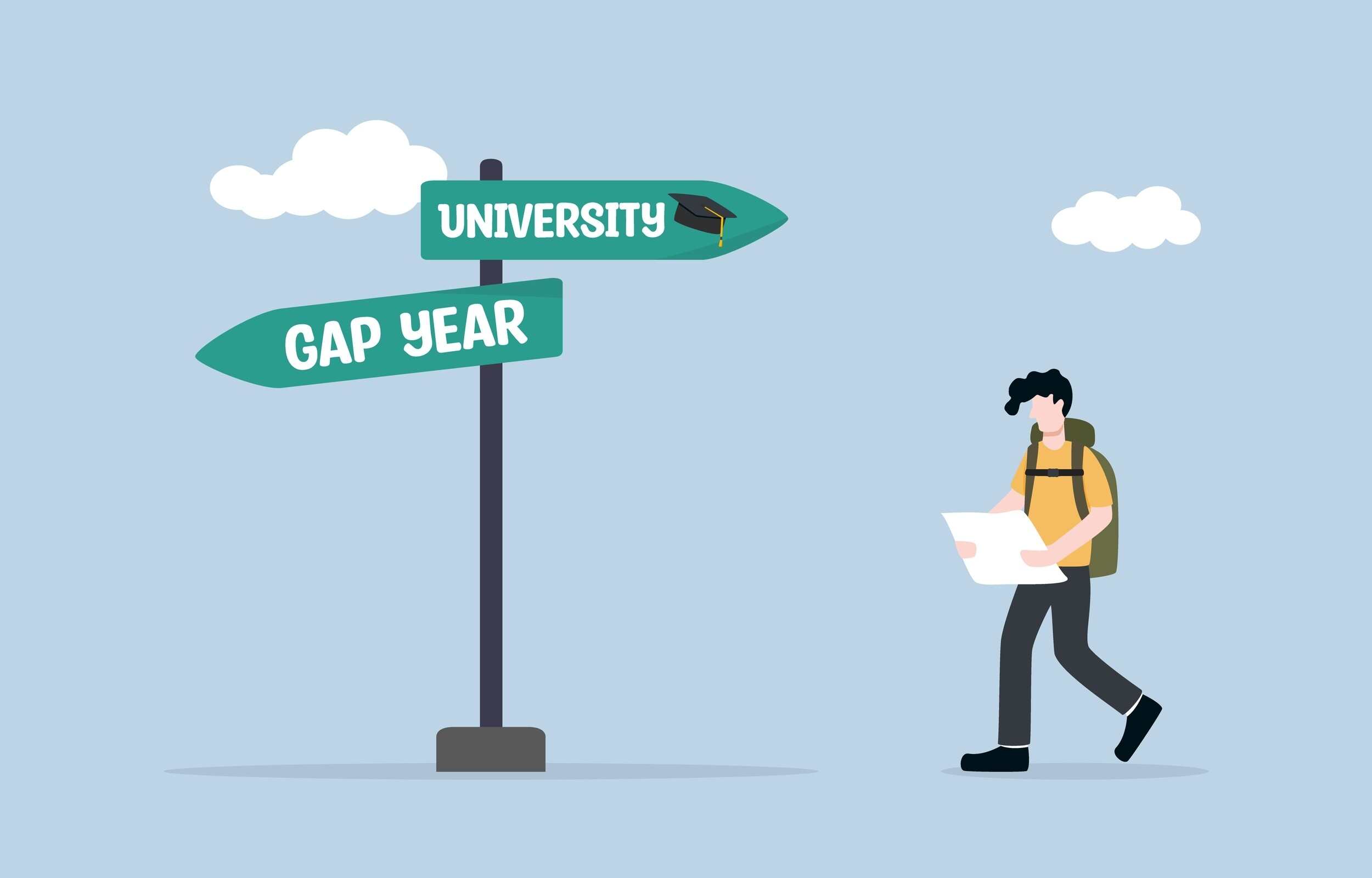 Deciding whether to take a gap year before starting university is often not a clear cut choice. Illustration: Shutterstock