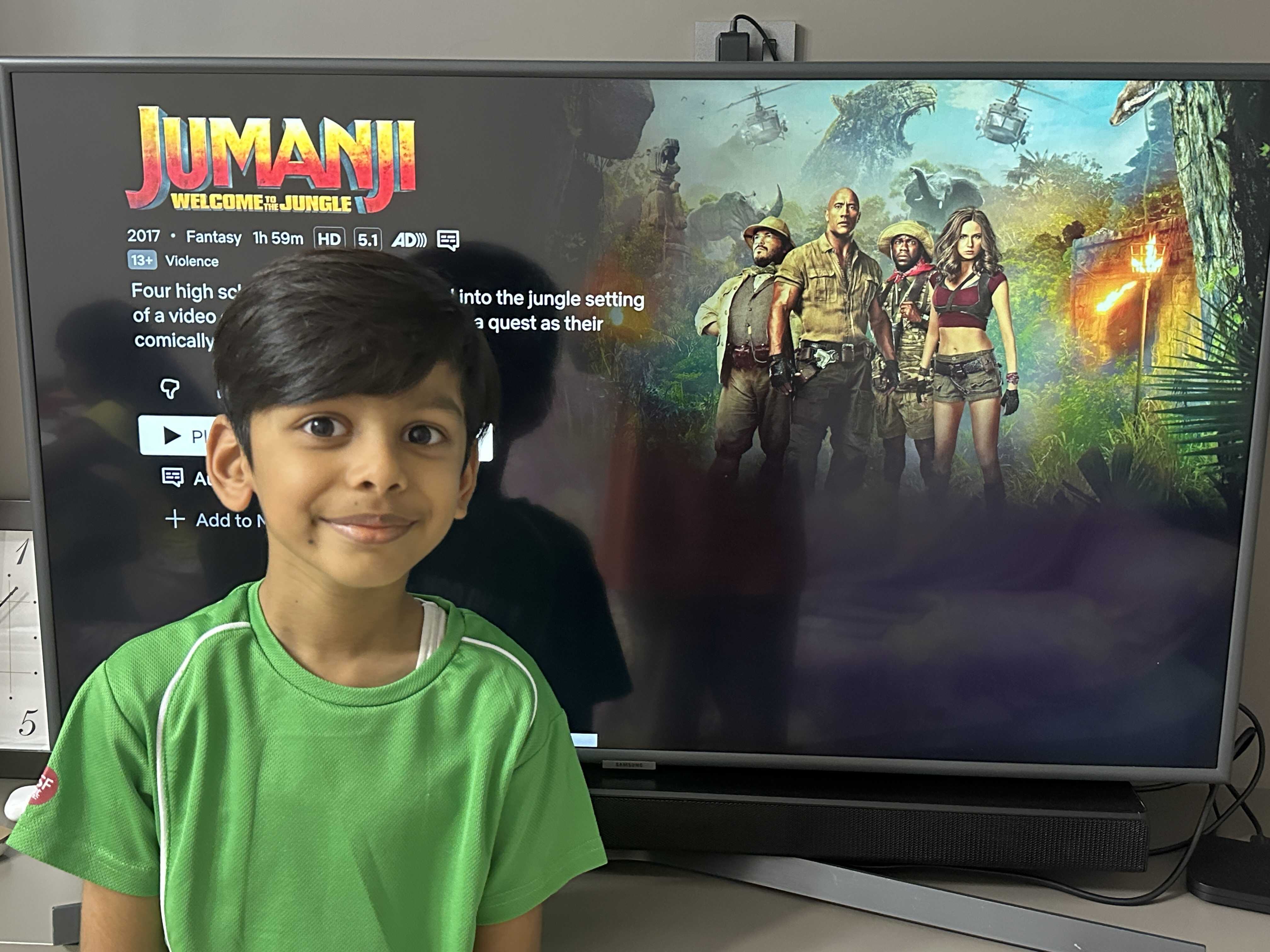 Ridaan Luhadia says he enjoyed the fighting scenes in the film. Photo: Handout