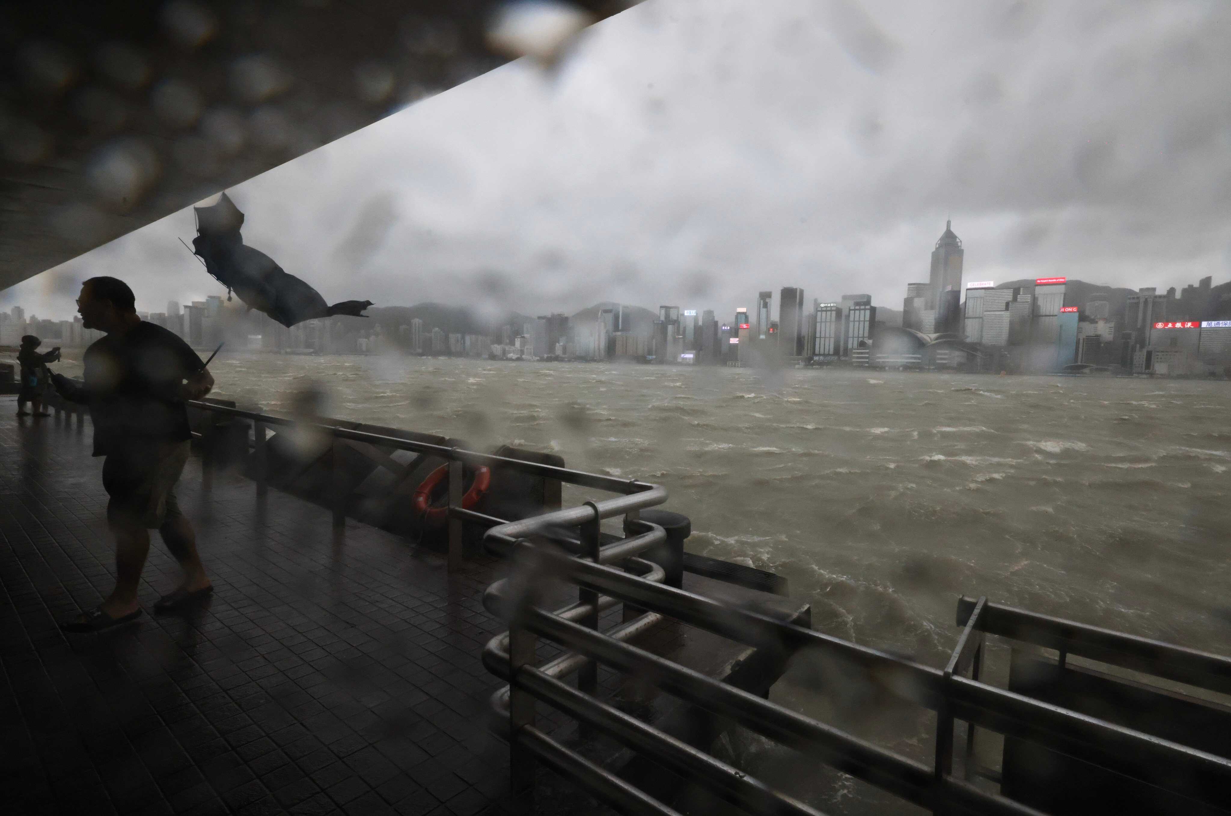 Hong Kong may consider anti-storm chasing laws after Super Typhoon ...