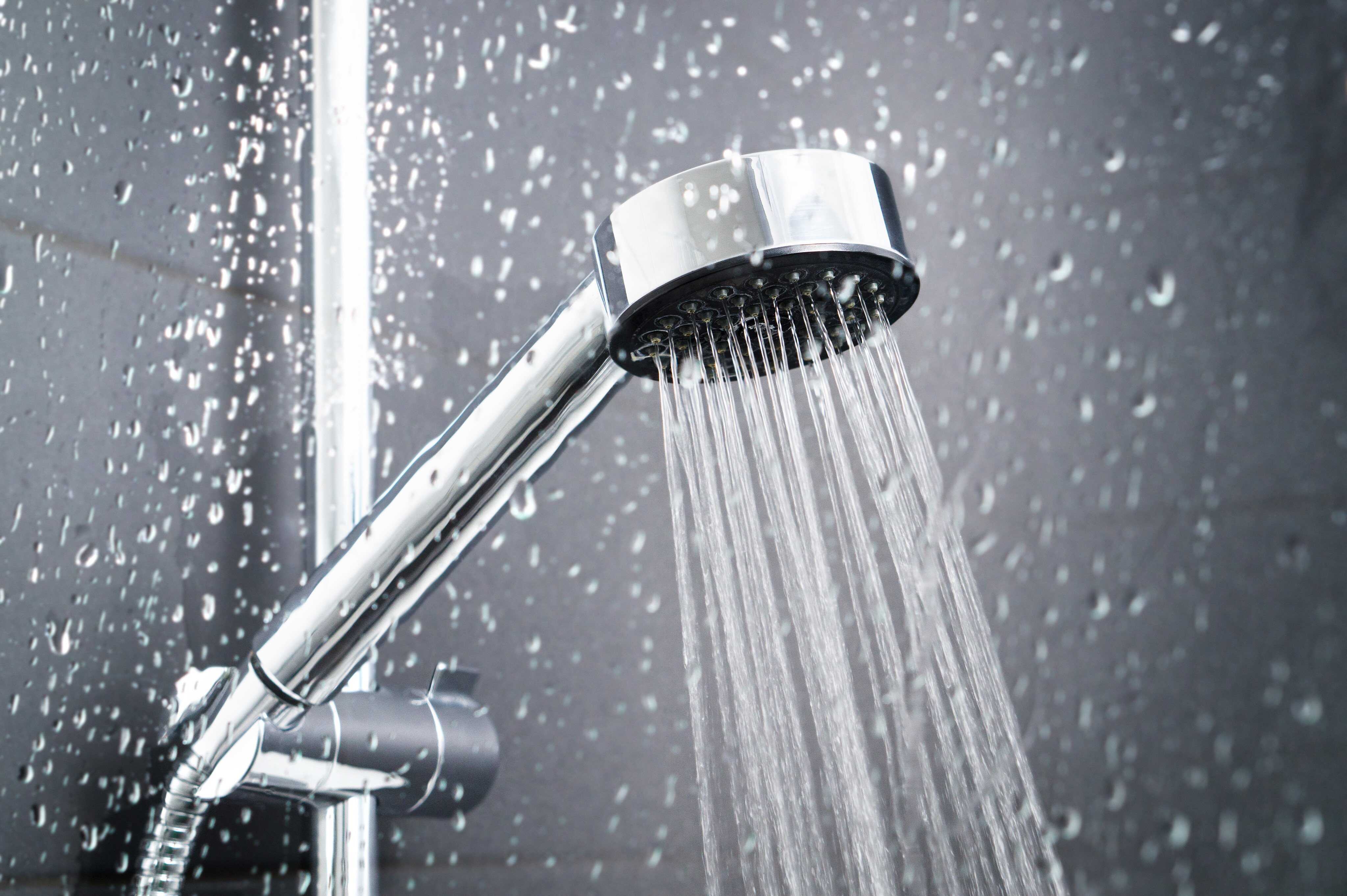 Use lukewarm water when you shower – hot water can strip your skin of its natural oils. Photo: Shutterstock