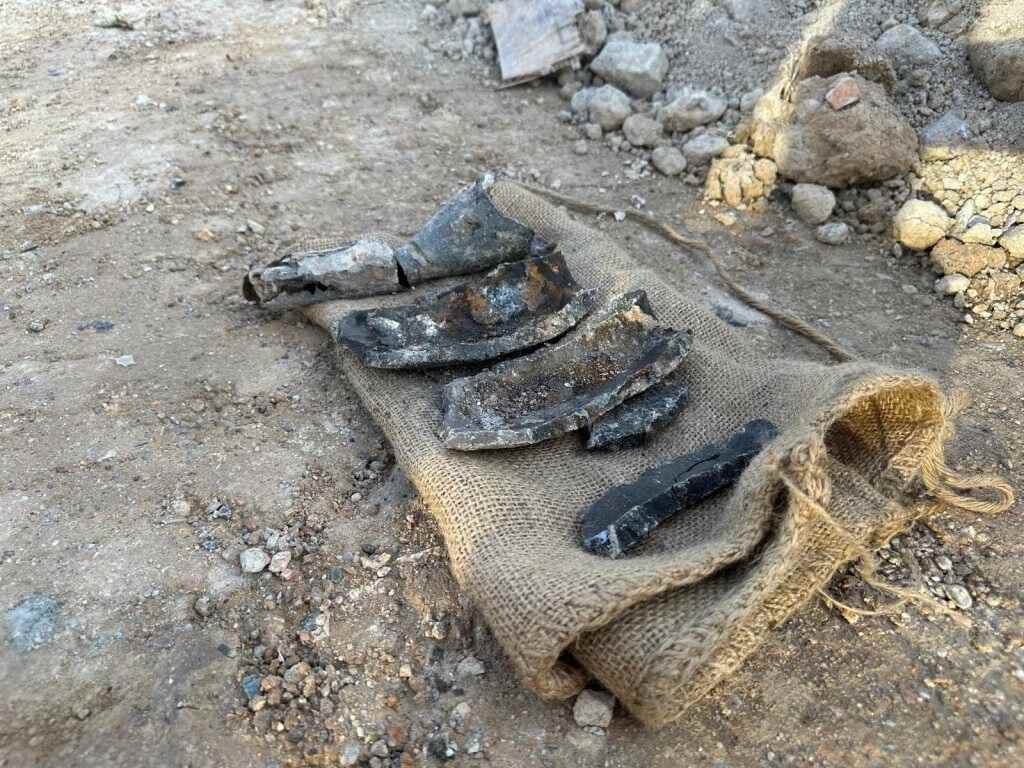 A historic wartime bomb was detonated at a Hong Kong airport construction site. Photo: Handout