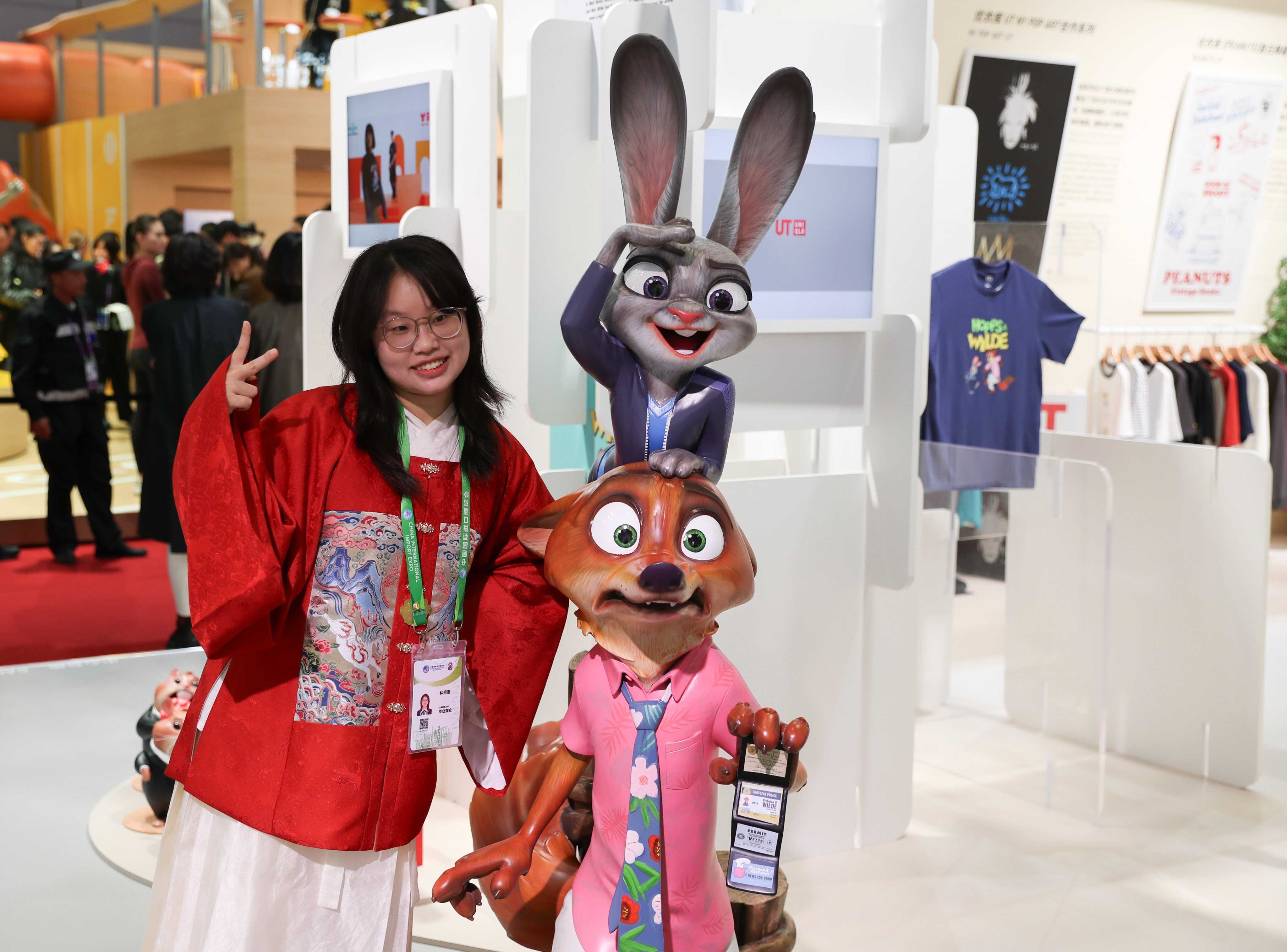 Zootopia has many fans in China. Photo: Xinhua