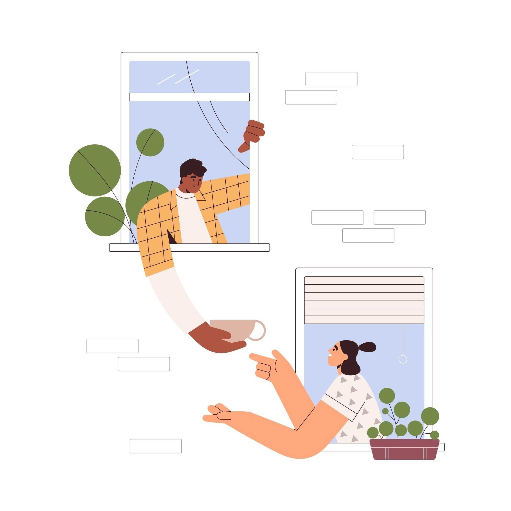 This week, a reader asks how to discuss leaving the house and seeing a former neighbour with their parents. Photo: Shutterstock