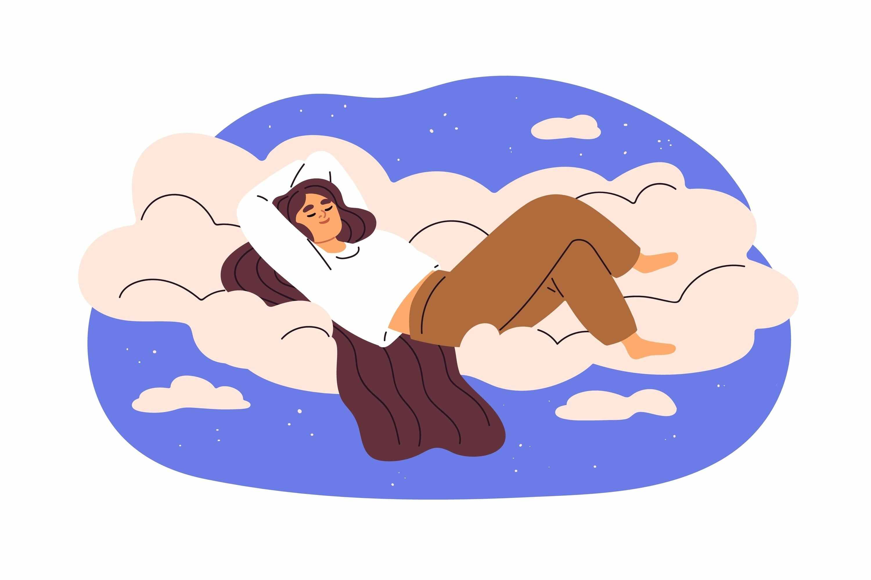 Talk about sweet dreams with 6 phrases and words about sleep