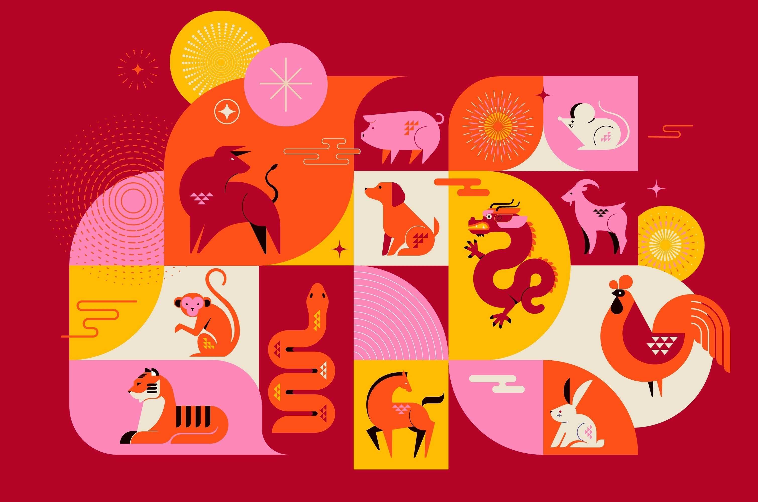 What’s your zodiac animal? Which one is your favourite? Photo: Shutterstock