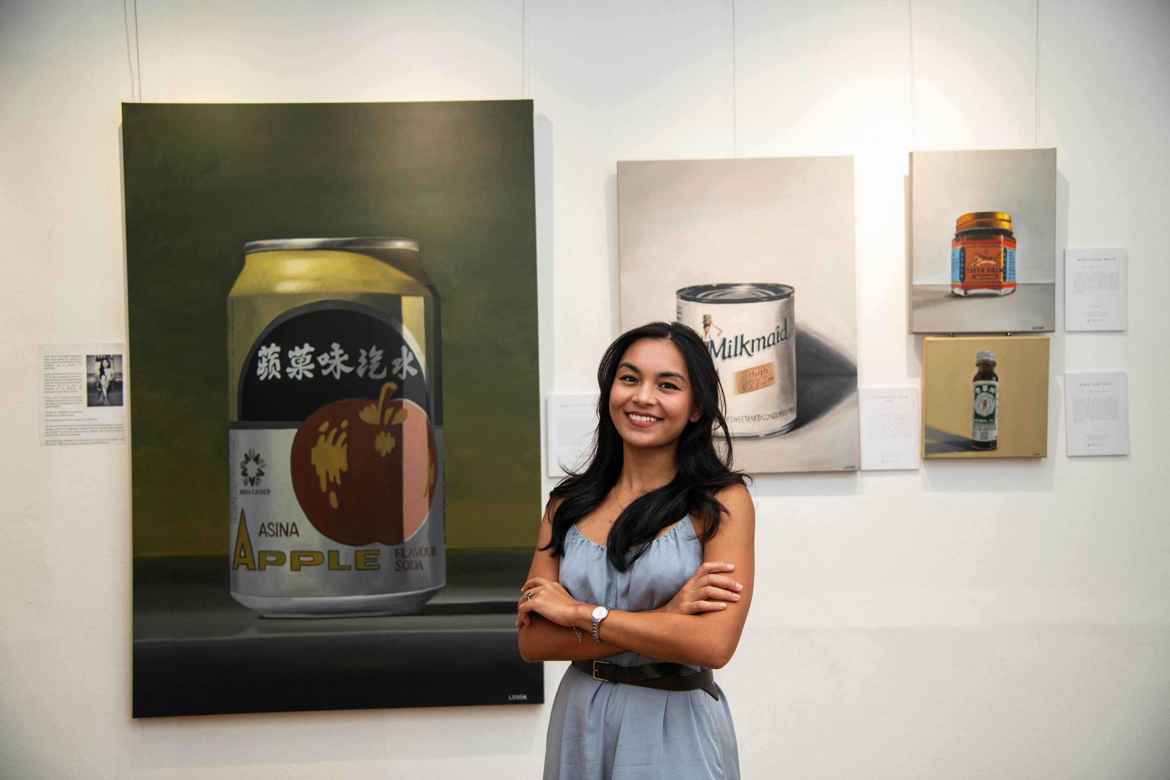 Louisa Raj hopes her art can encourage people to slow down and appreciate the beauty of everyday life. Photo: Handout 