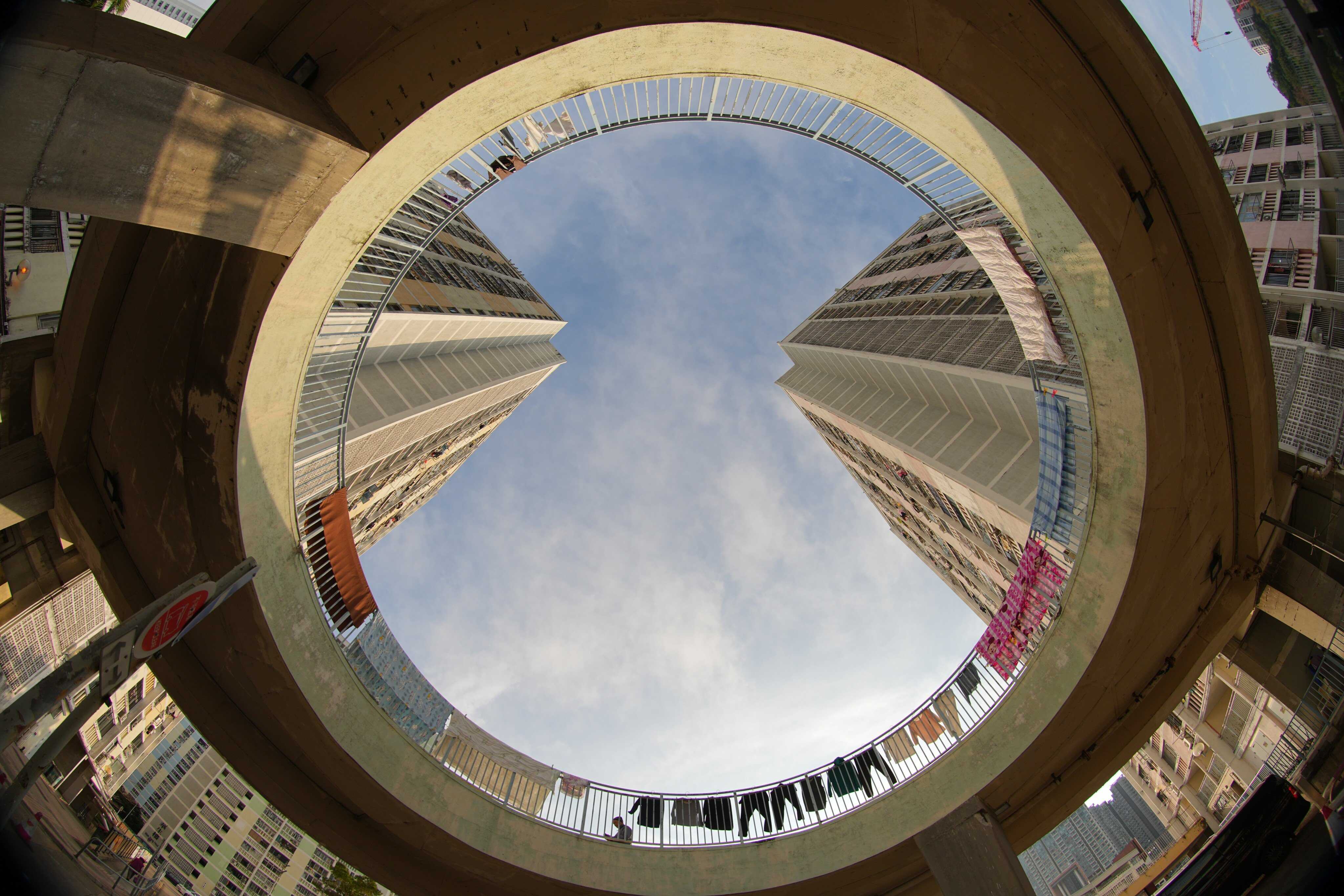Wah Fu Estate was built in the 1960s. It was designed by Hong Kong’s former secretary for housing. Photo: Eugene Lee 