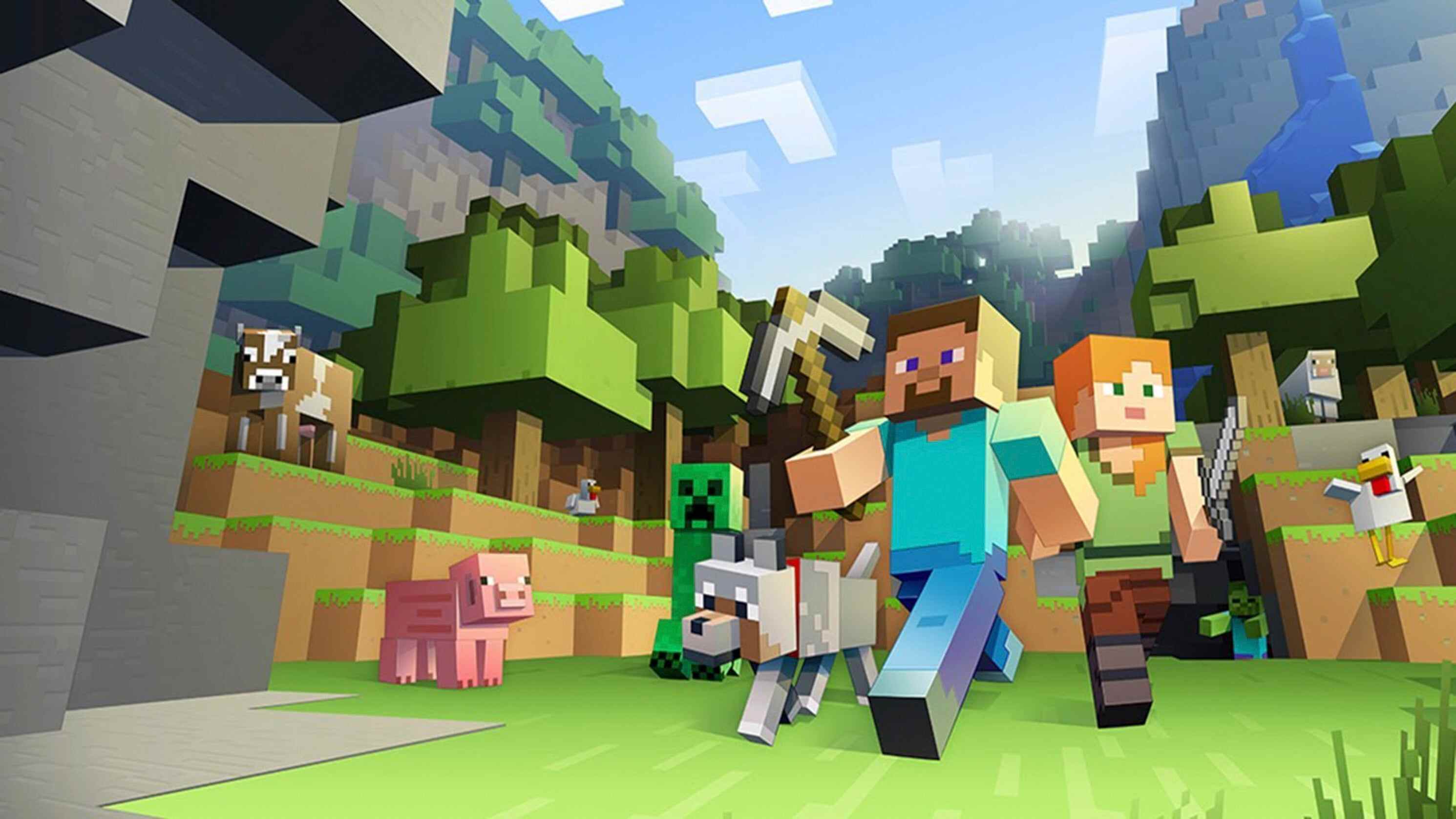 Britain is building the world’s first Minecraft theme park, “Minecraft World”, which is set to open in 2027. Photo: Roblox