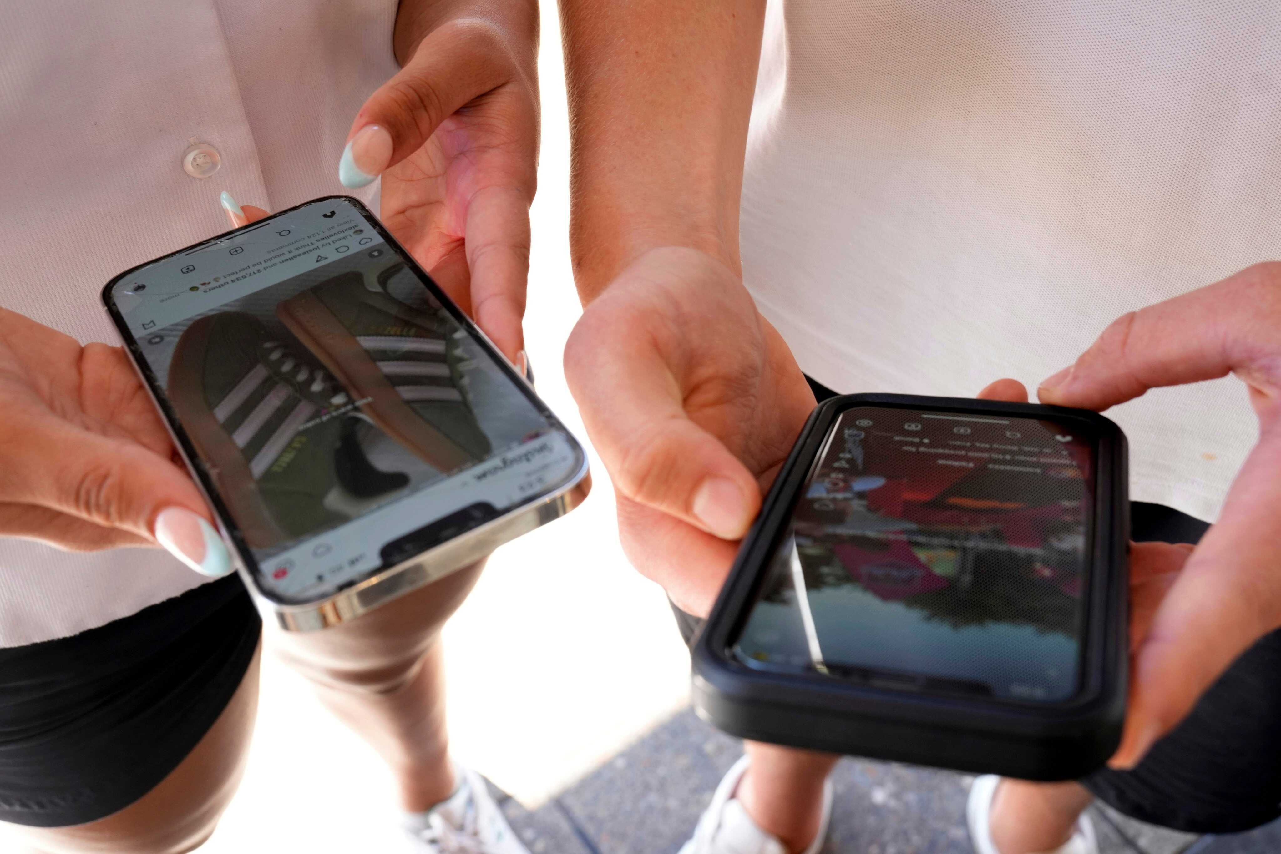 In many countries, heavy social media use is related to a drop in well-being. Photo: AP