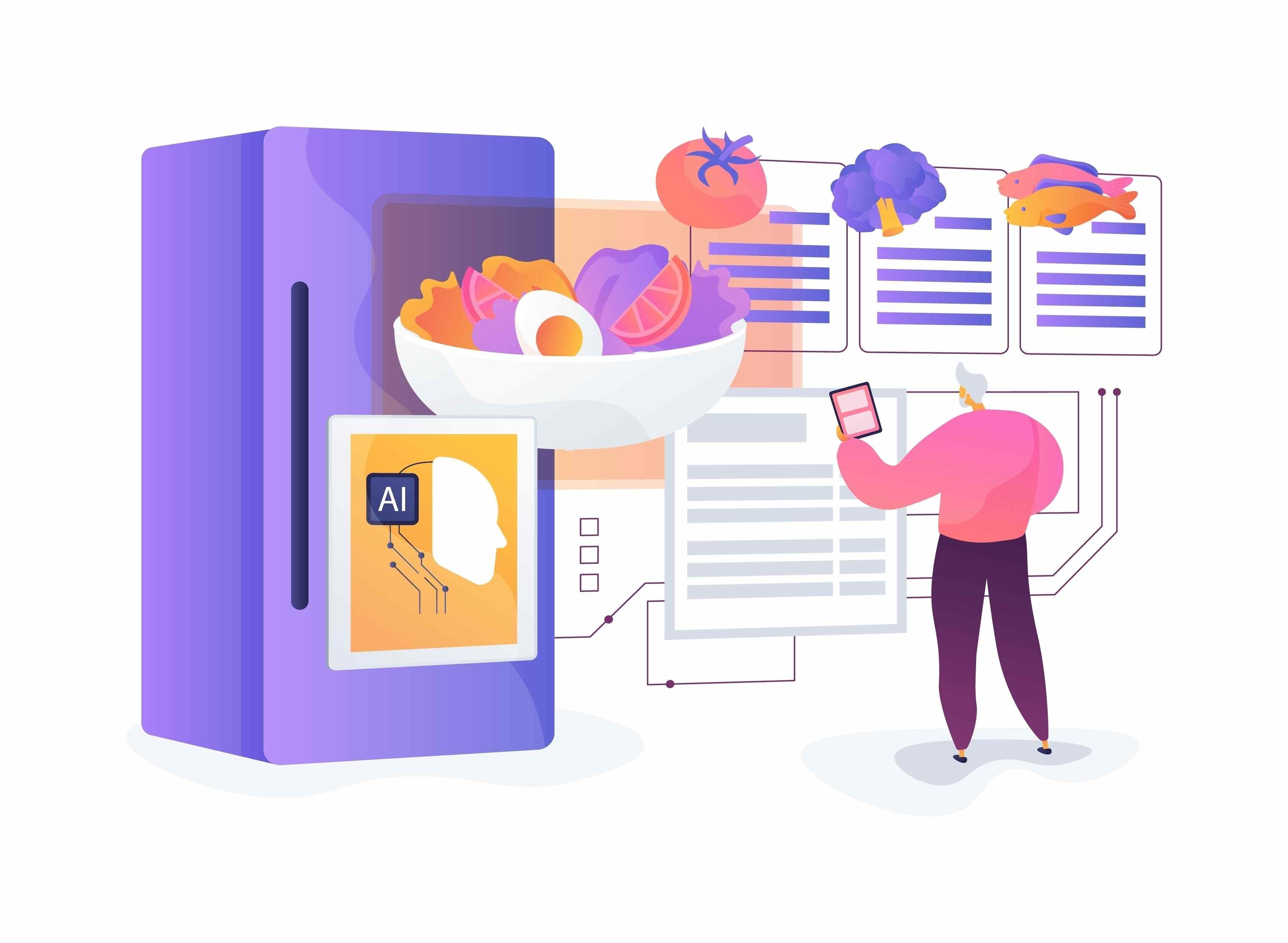 Researchers have warned against using AI for diet plans and weight-loss tips, warning it could lead to malnutrition. Photo: Shutterstock