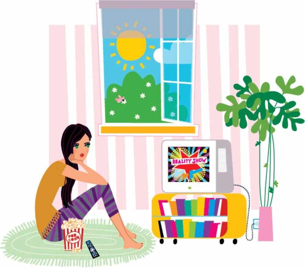 It can be comforting to watch a TV show you’ve already seen a million times, but it can represent a greater fear of trying new things. Photo: Shutterstock