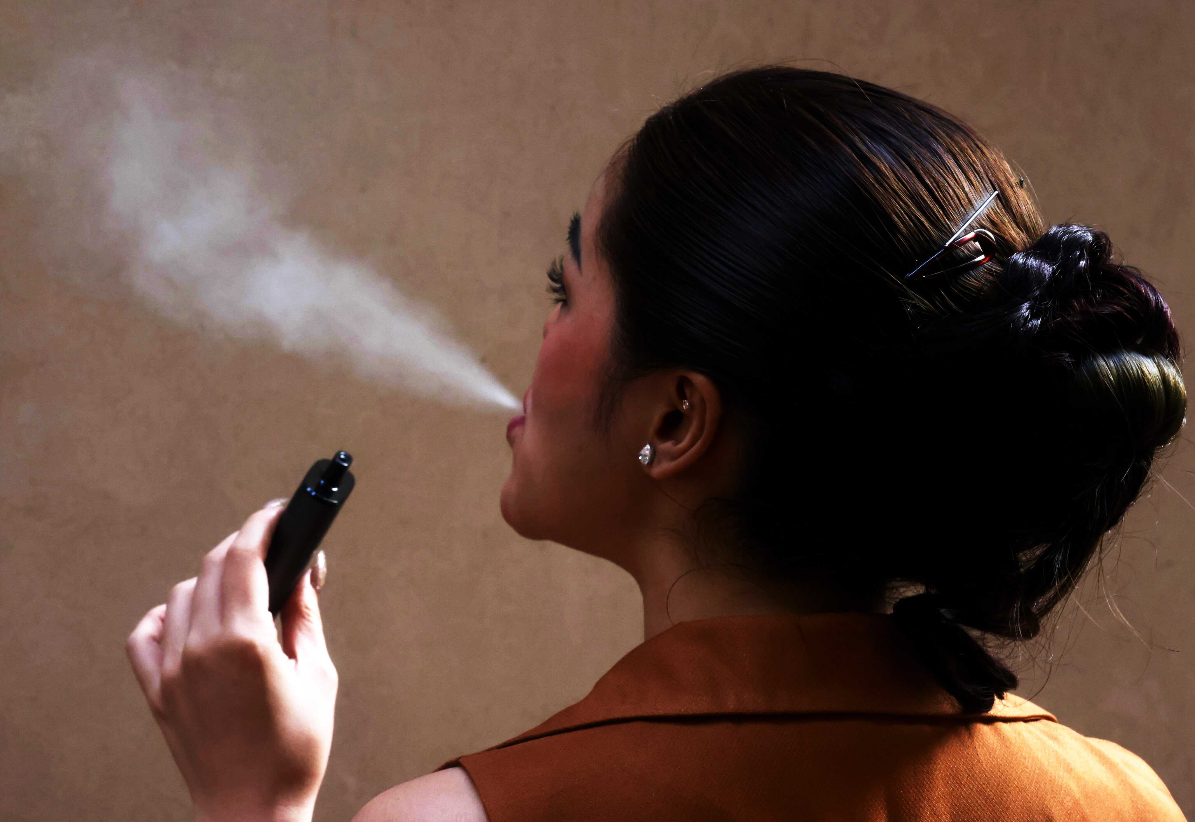 Students may be vulnerable to behaviours such as vaping. Photo: Jonathan Wong