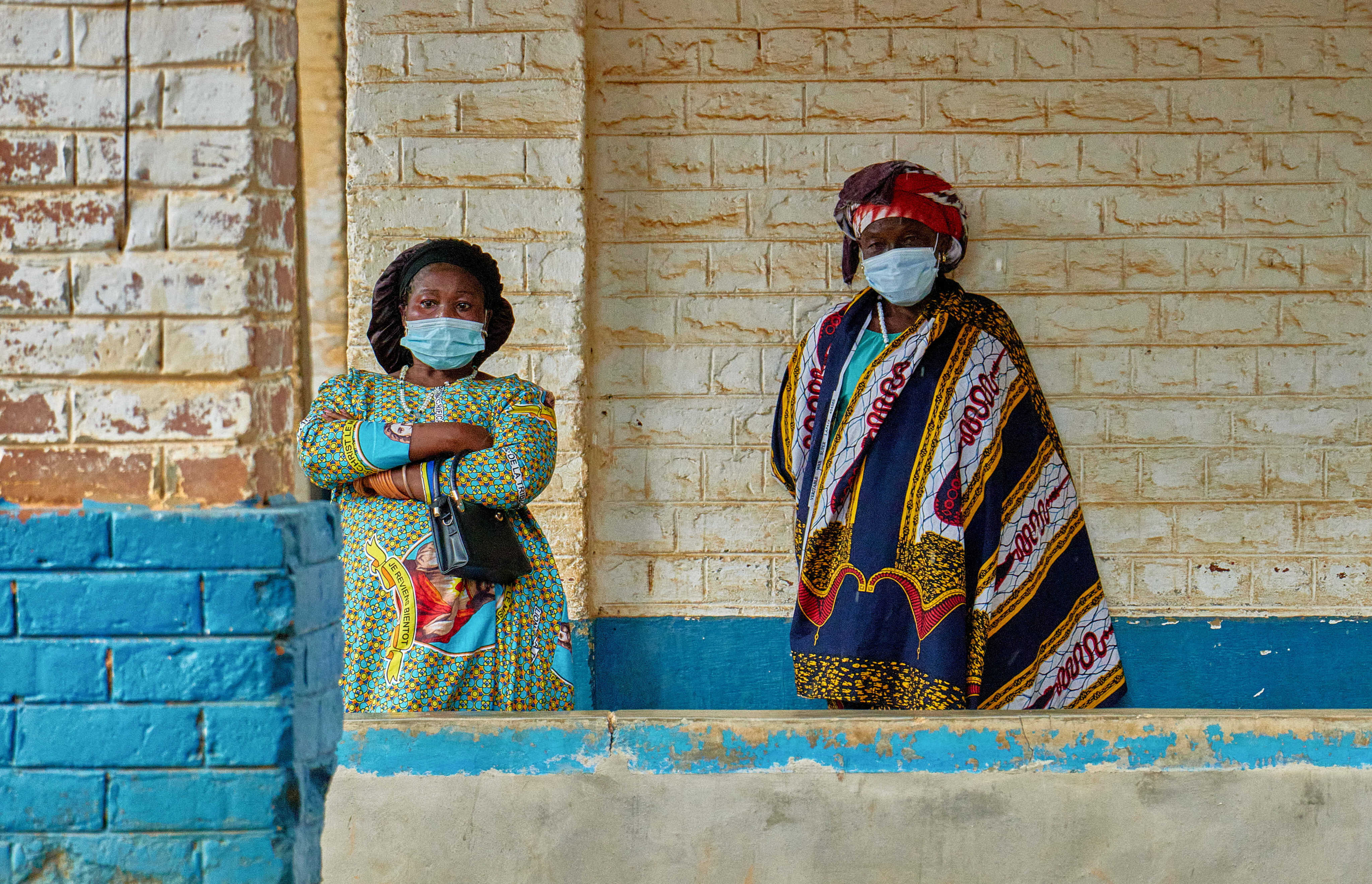 People wait at the Mongbwalu General Referral Hospital, as aid agencies intensify efforts to contain an Ebola outbreak in Mongbwalu, Democratic Republic of Congo. Photo: Reuters