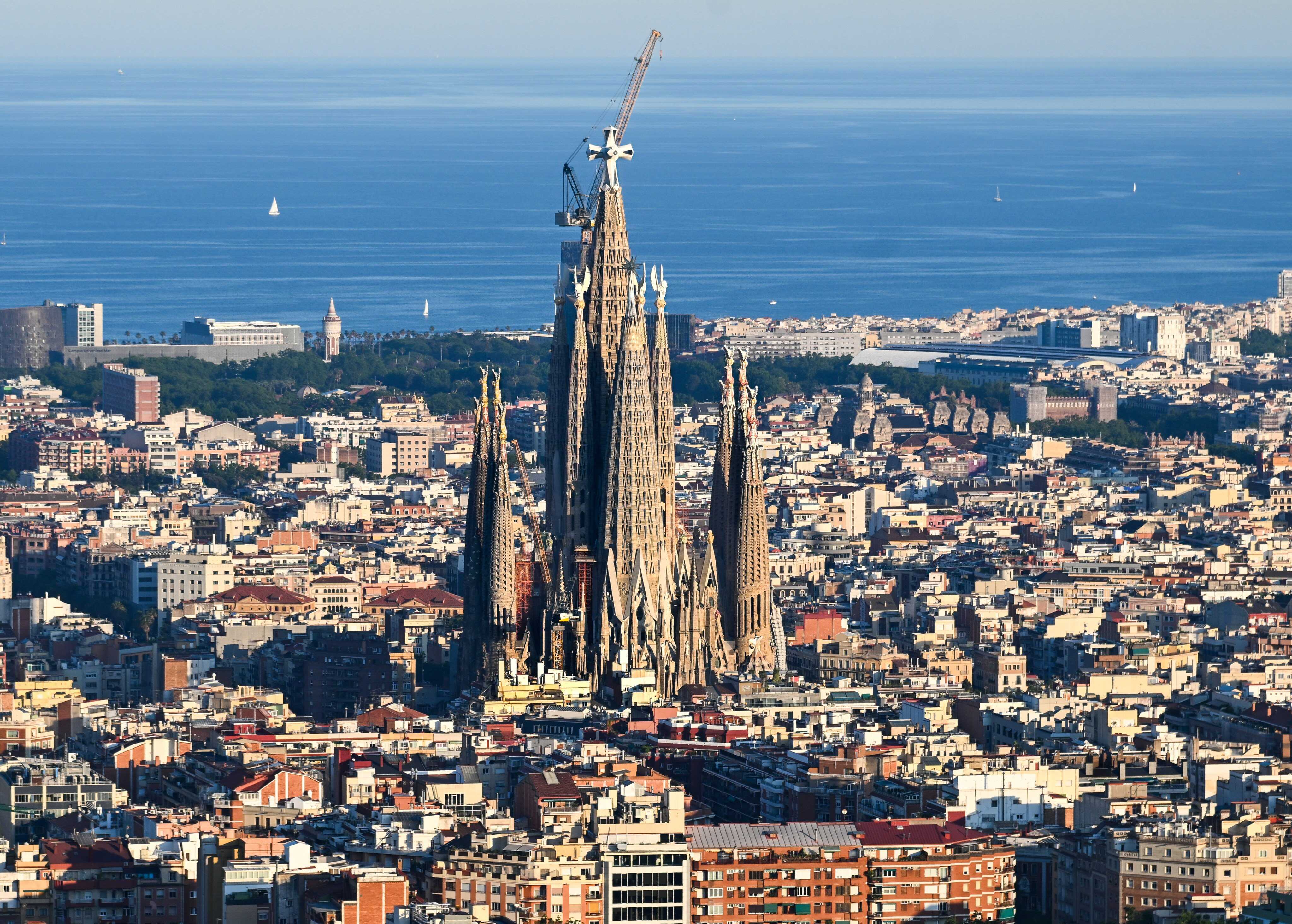 Antoni Gaudi designed the Sagrada Familia. Photo: Xinhua