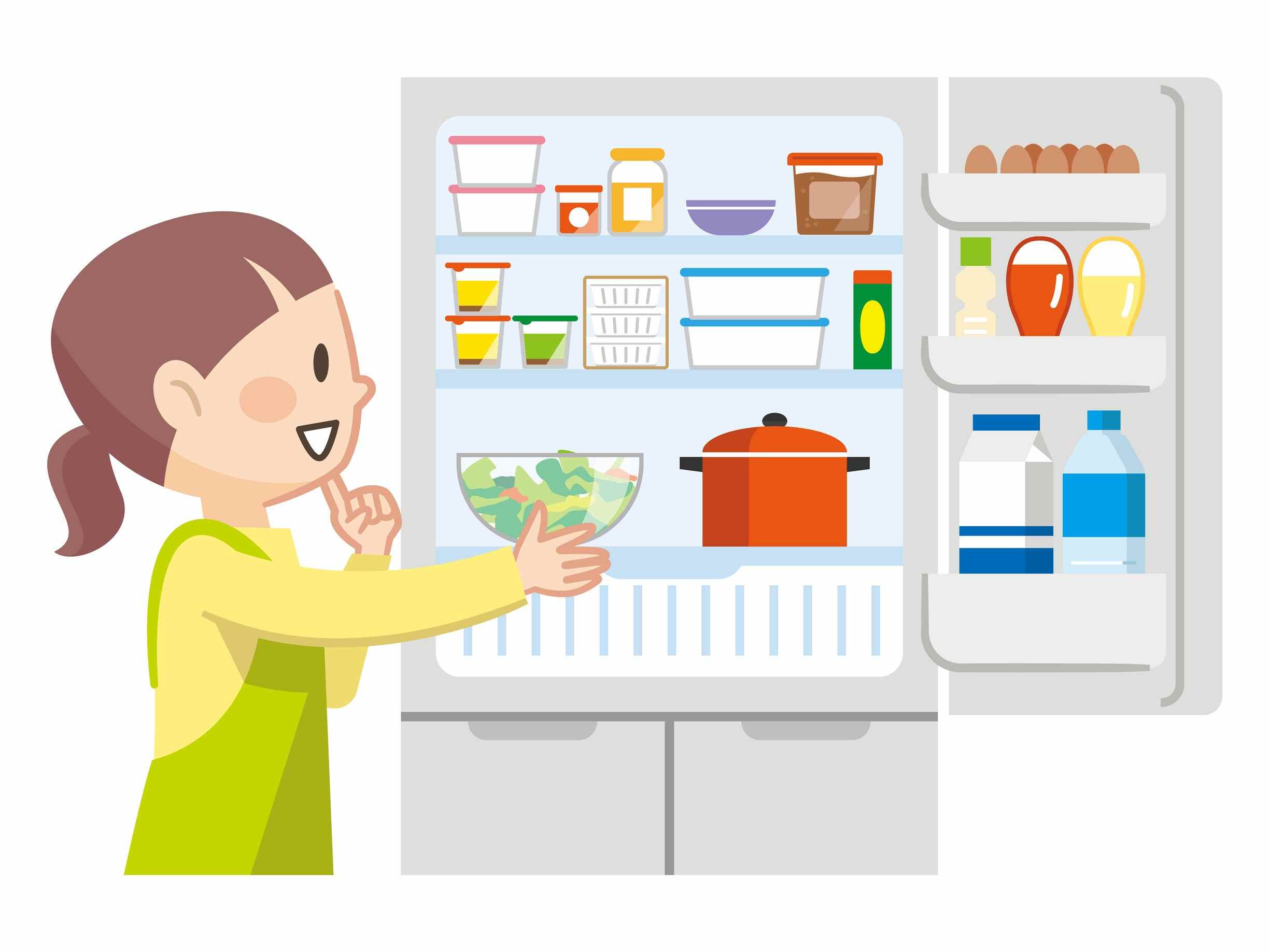 Clean out your fridge regularly to keep it smelling fresh and free from bacteria. Photo: Shutterstock