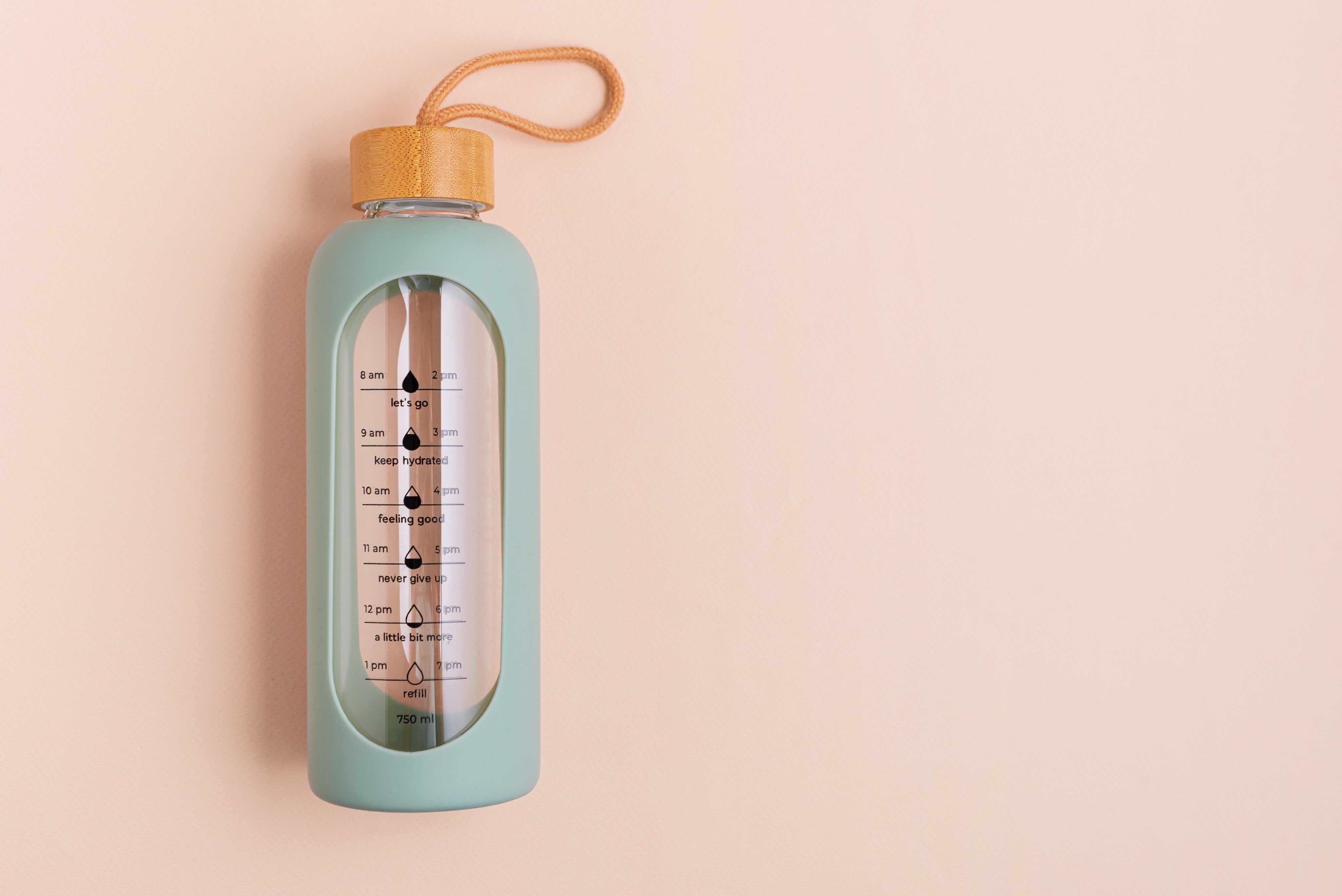 Water bottles are handy for staying hydrated, but keep them clean so you don't get sick! Photo: Shutterstock