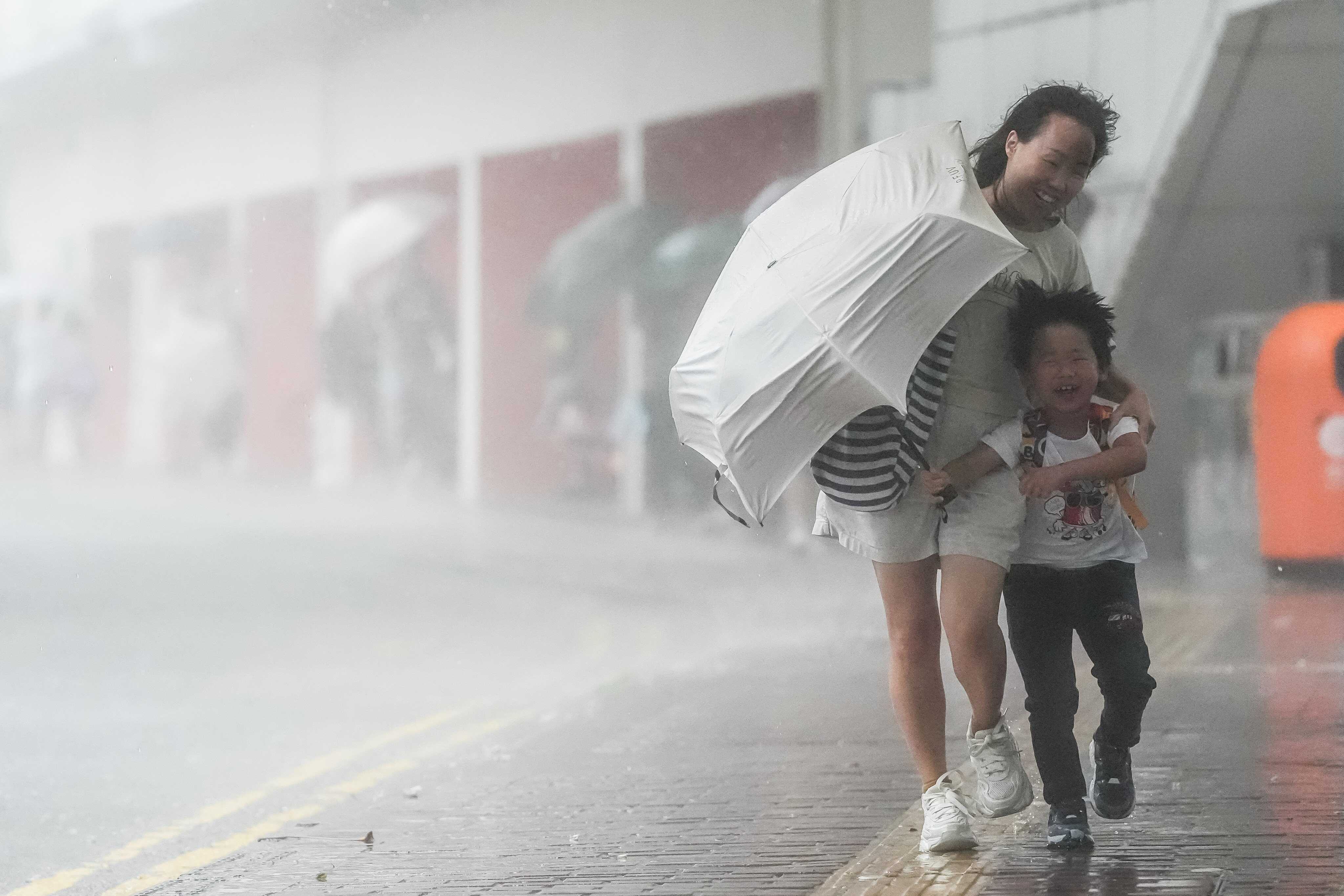 Yuen Long faces severe flooding risk amid amber rainstorm warning. Photo: Elson Li