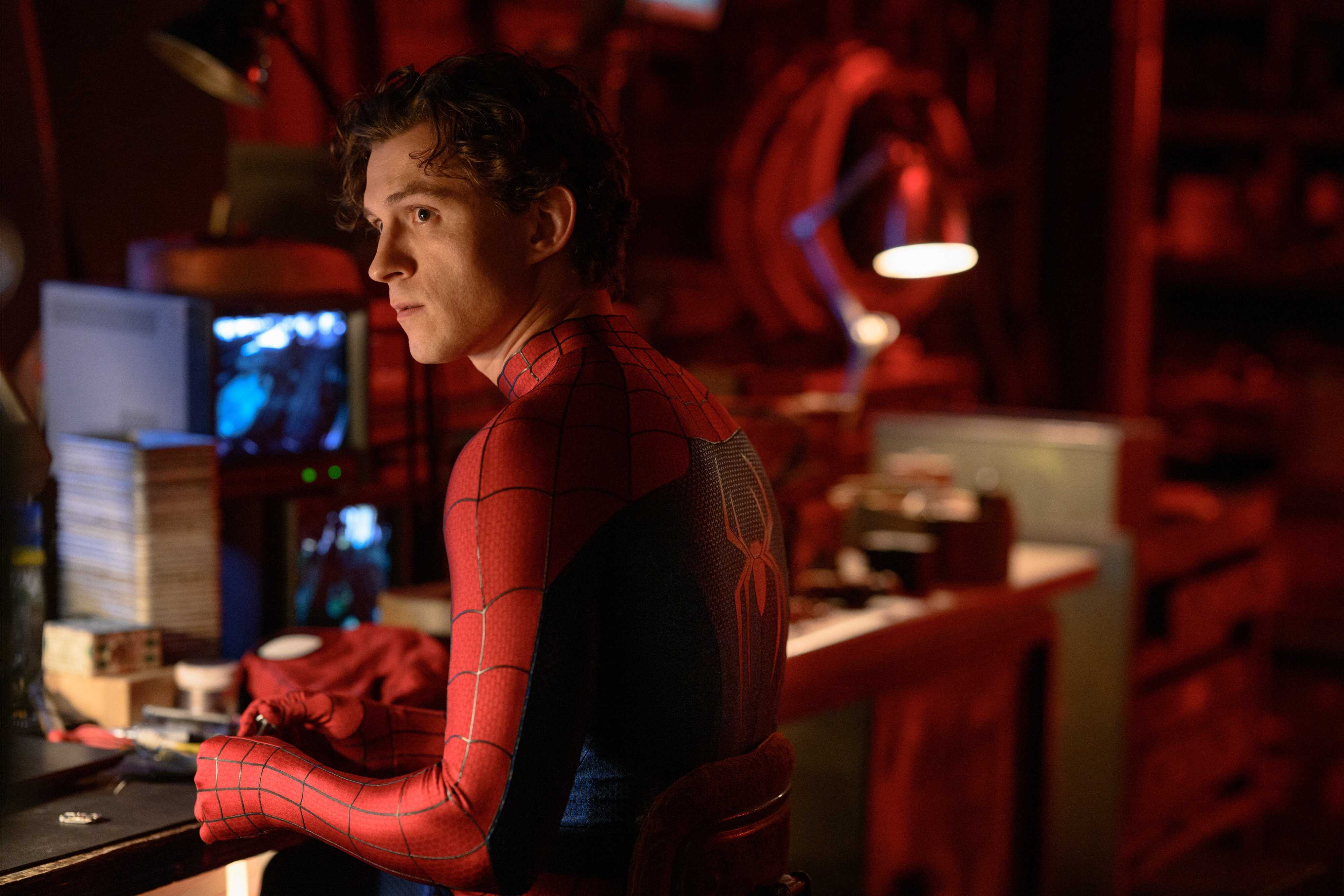 Peter Parker, played by Tom Holland, is all alone after the events of the previous film, “Spider-Man: No Way Home”. Photo: Sony Pictures via AP