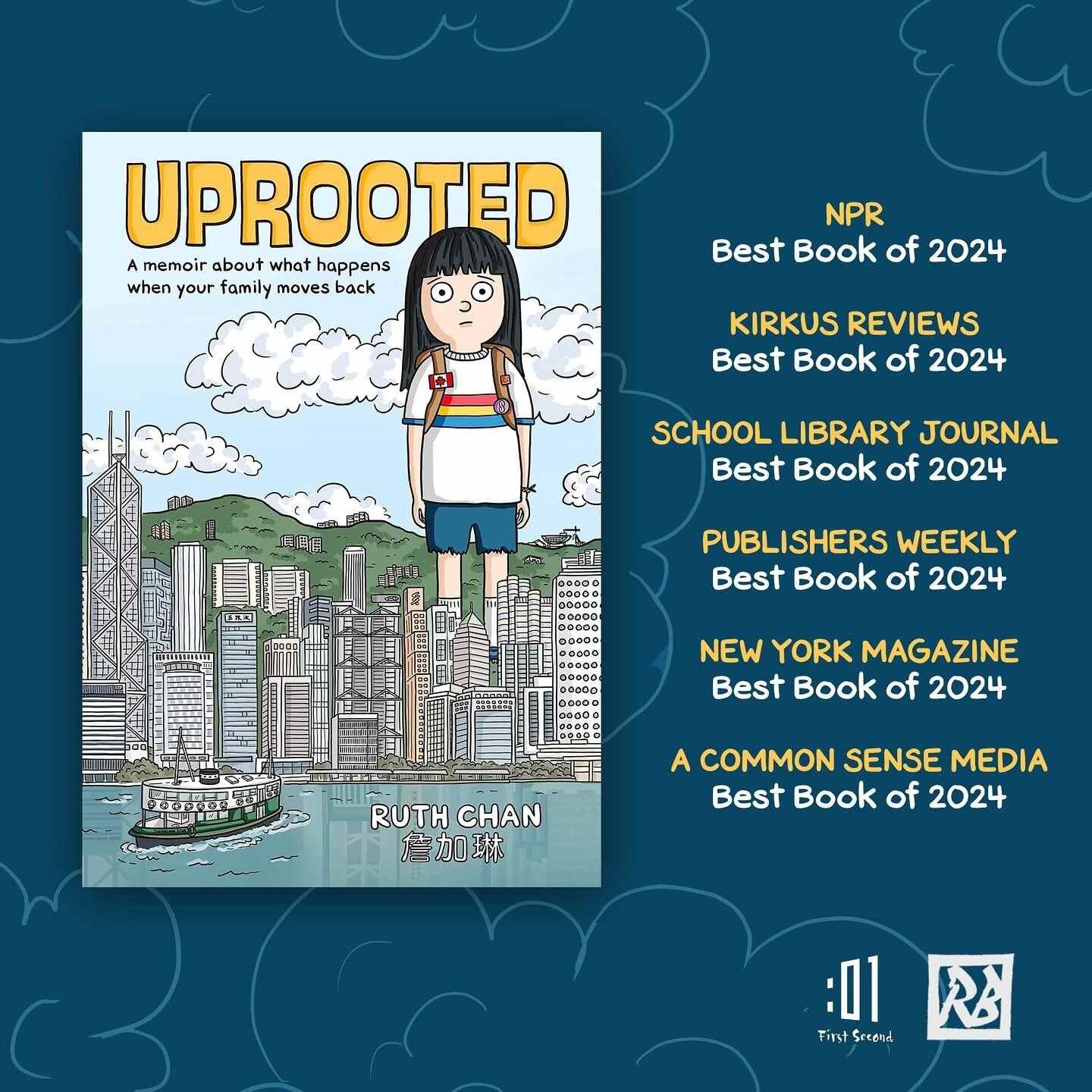 “Uprooted”, written by Ruth Chan, tells the story of a girl who moves from Canada to Hong Kong. Photo: Instagram/ohtruth