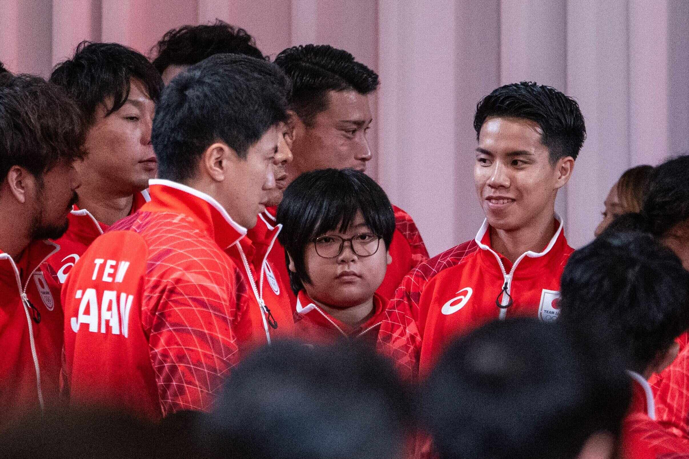 Yuki Kurihara (centre) will become Japan’s youngest athlete in Asian Games history next month and the 11-year-old eSports whizz-kid wants to be the competition’s youngest ever medallist too. Photo: AFP