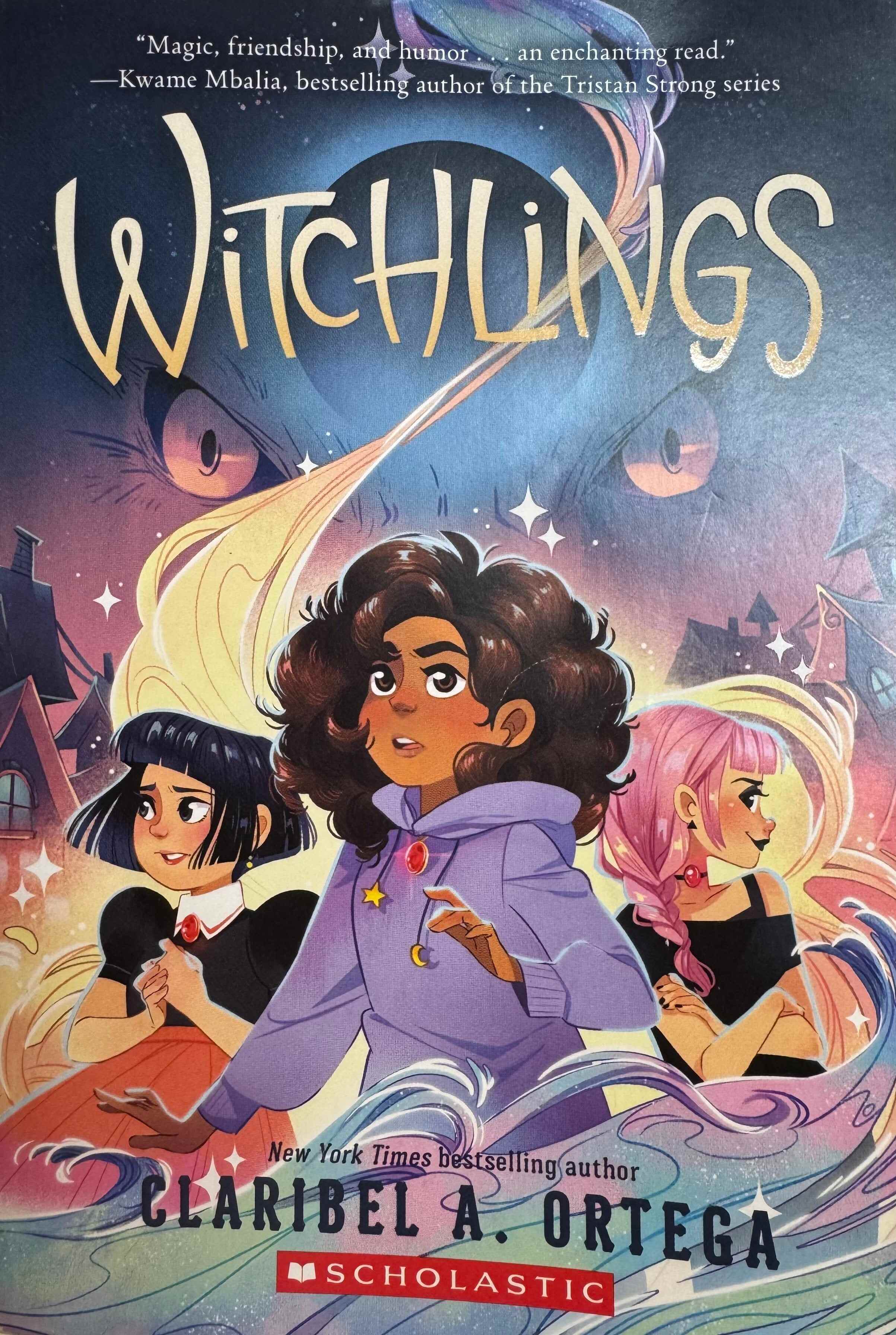 Three witchlings, Seven, Thorn, and Valley, must confront their fears and work together to defeat a terrifying night beast after being left unplaced in a magical sorting ceremony. Photo: Handout