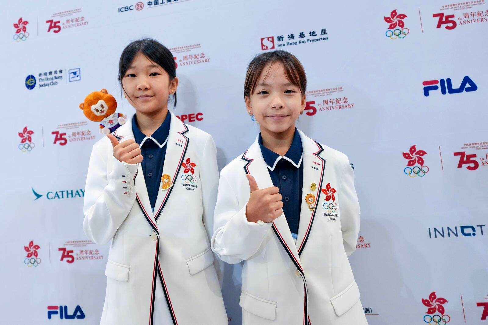 Hong Kong’s youngest Asian Games athletes, skateboarders Katniss Wong and Kamus Wong, are set to impress in Japan. Photo: Mike Chan