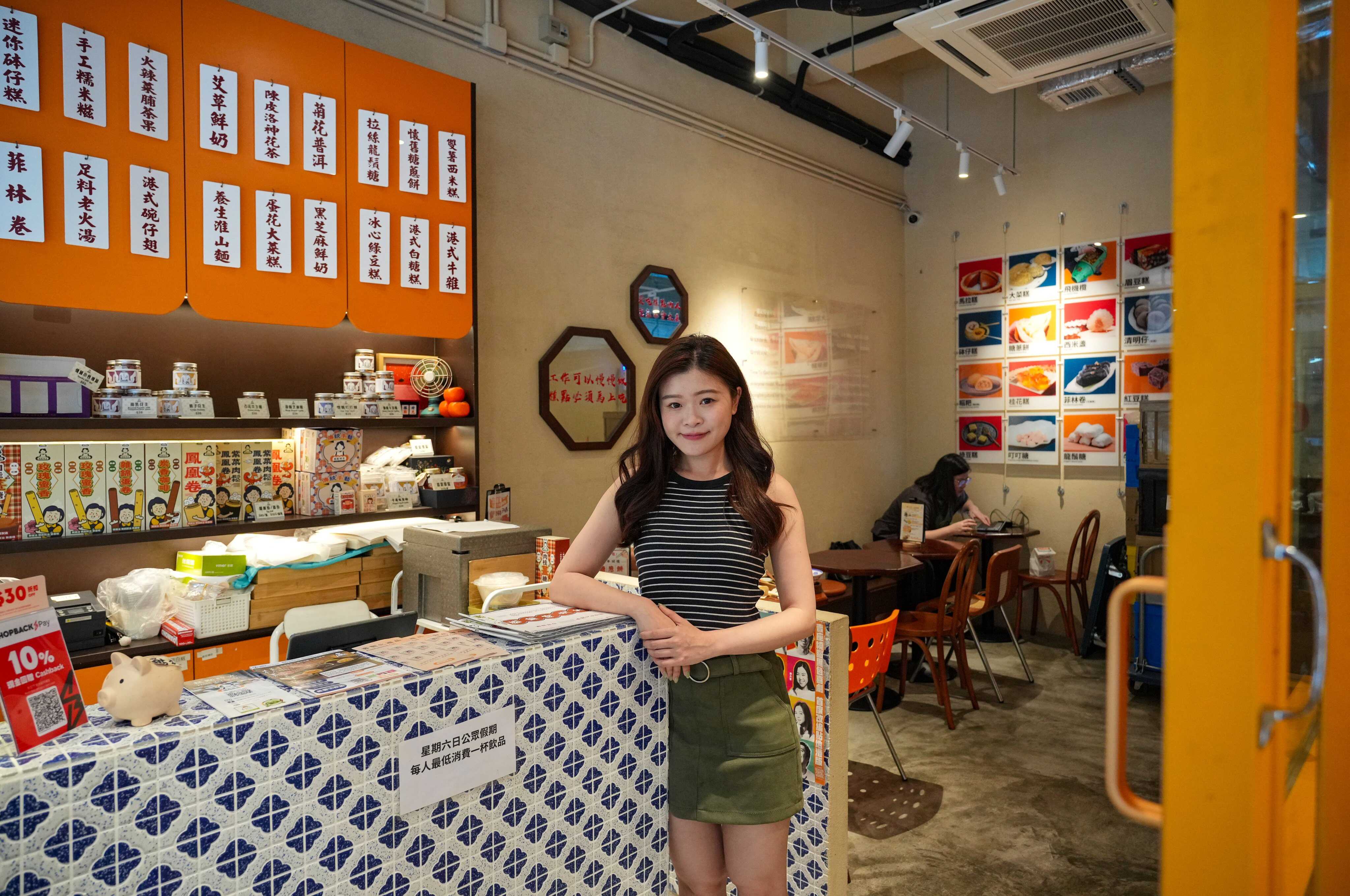 Celeste Yeung Ming-chu is the co-founder and chief operating officer of Time To Gold, a restaurant in North Point. Photo: May Tse