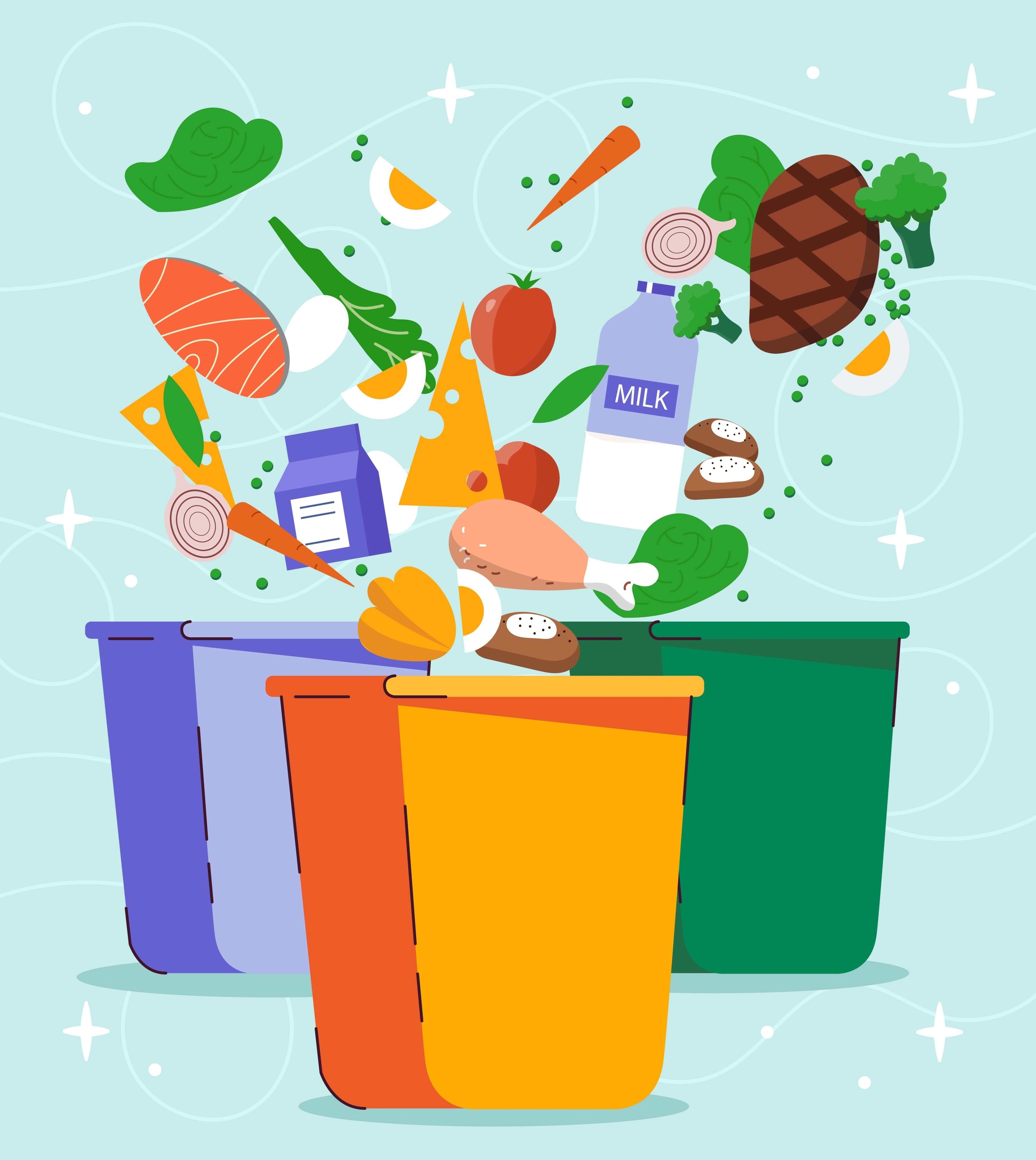 Food waste not only wastes valuable resources but also contributes significantly to environmental issues. Photo: Shutterstock 