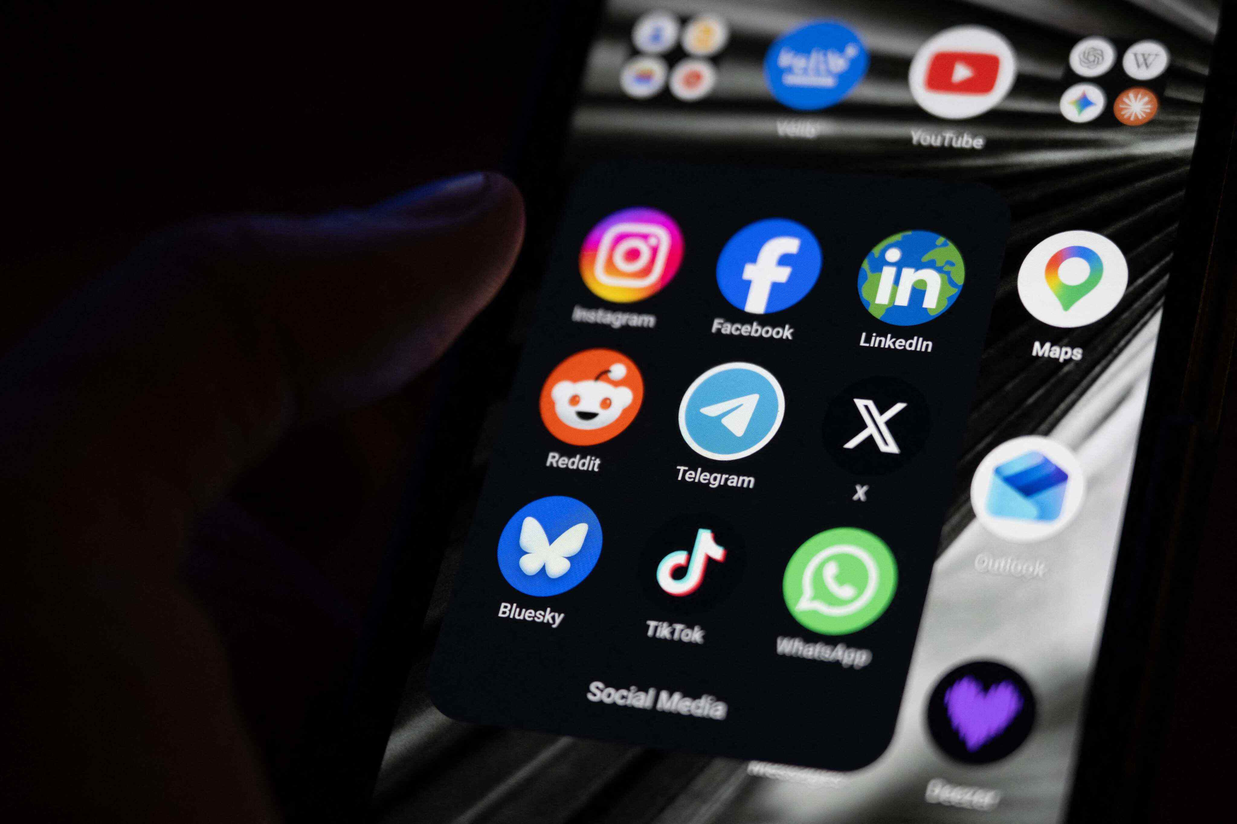 Social media users in Australia may soon have the option to opt out of algorithms and more personally curate their content feeds. Photo: AFP