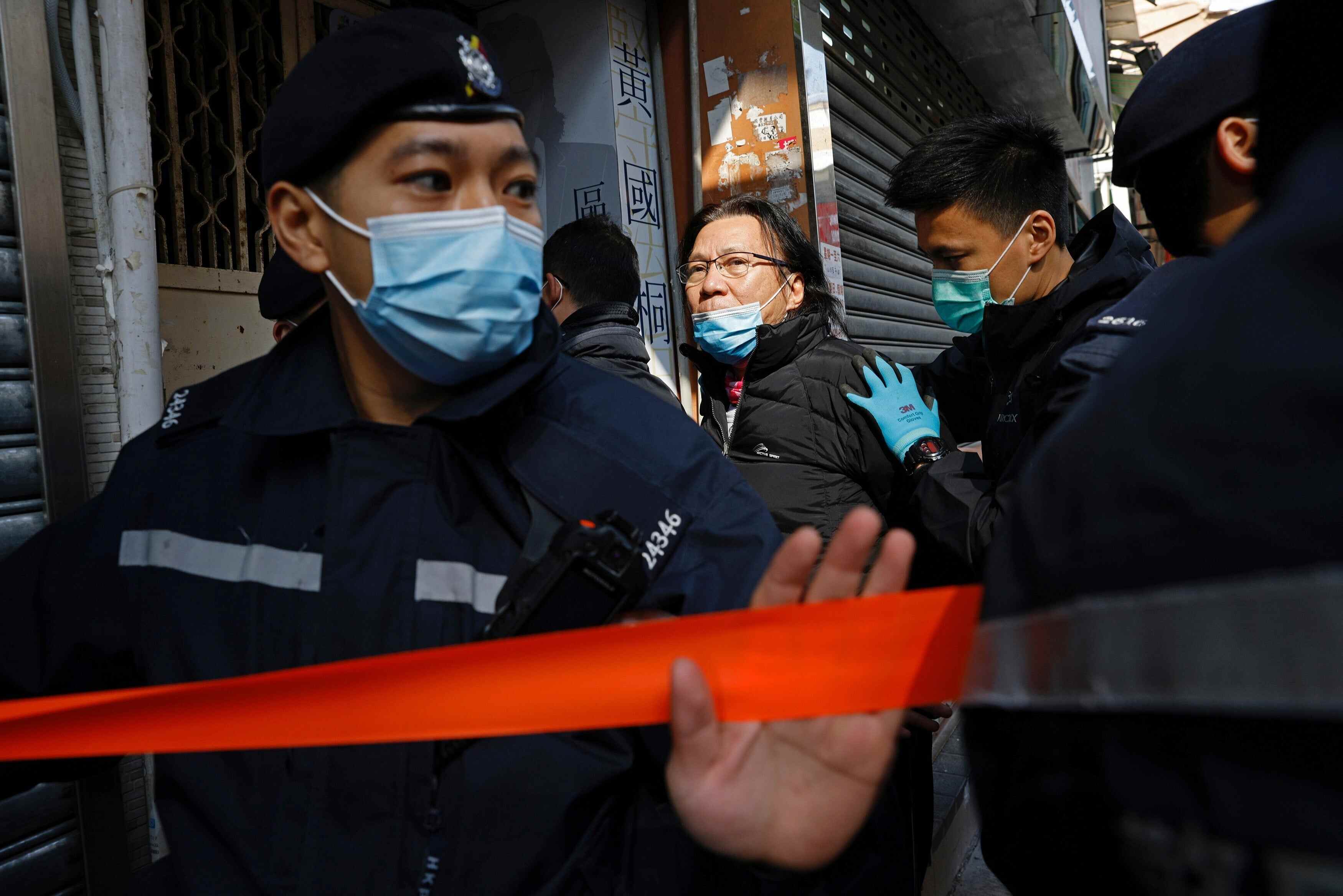 National security police arrest 11 accused of helping Hong Kong ...