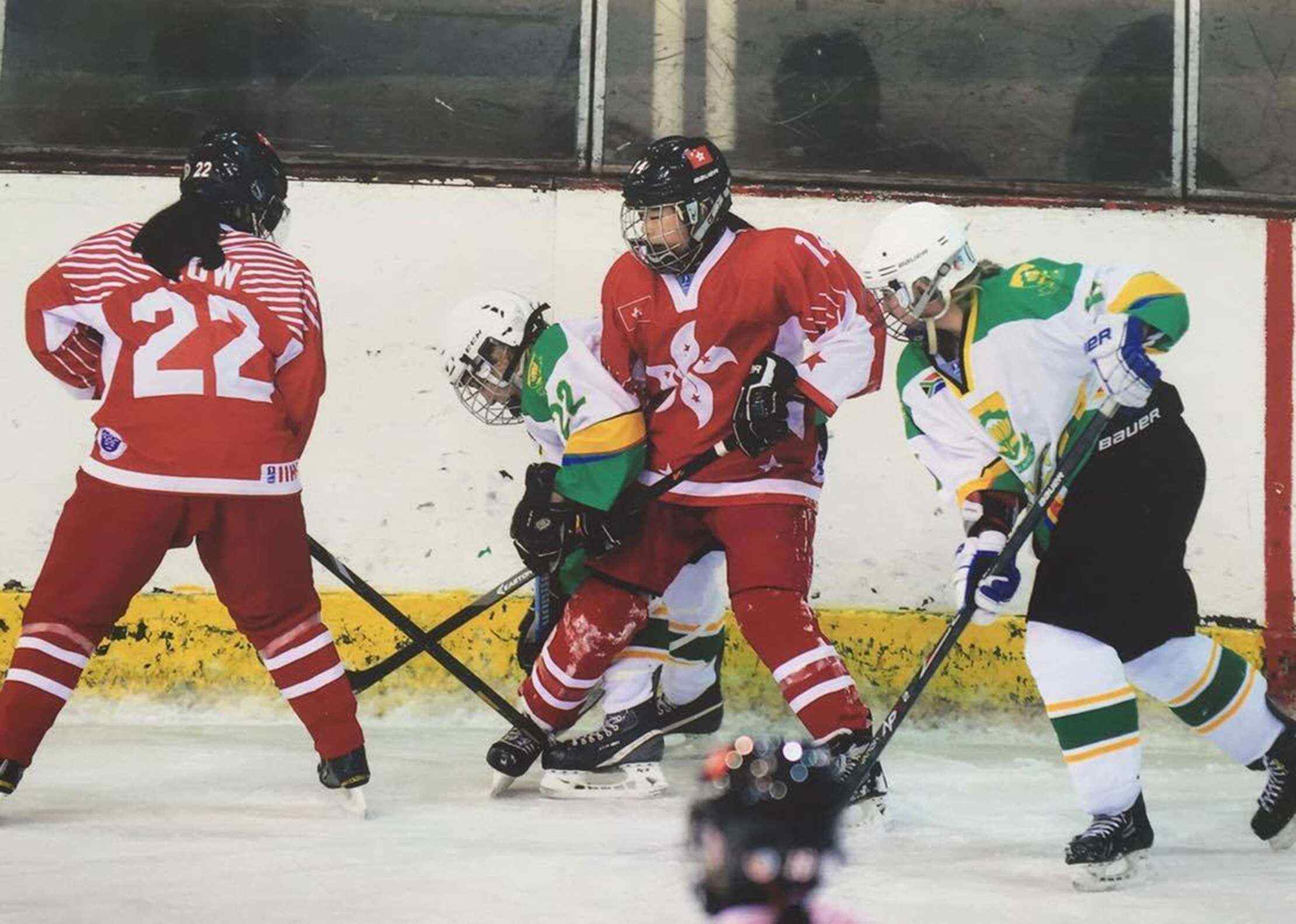 Brittany Ng loves playing hockey and wants to play as part of a Hong Kong team for the 2022 Winter Olympics. 