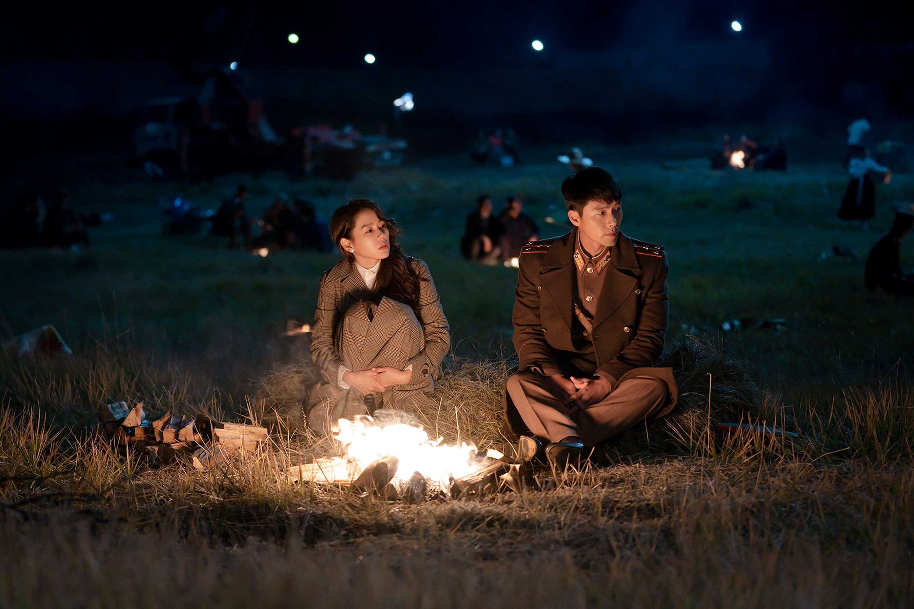 The story is a romance between two people from (technically) warring countries.