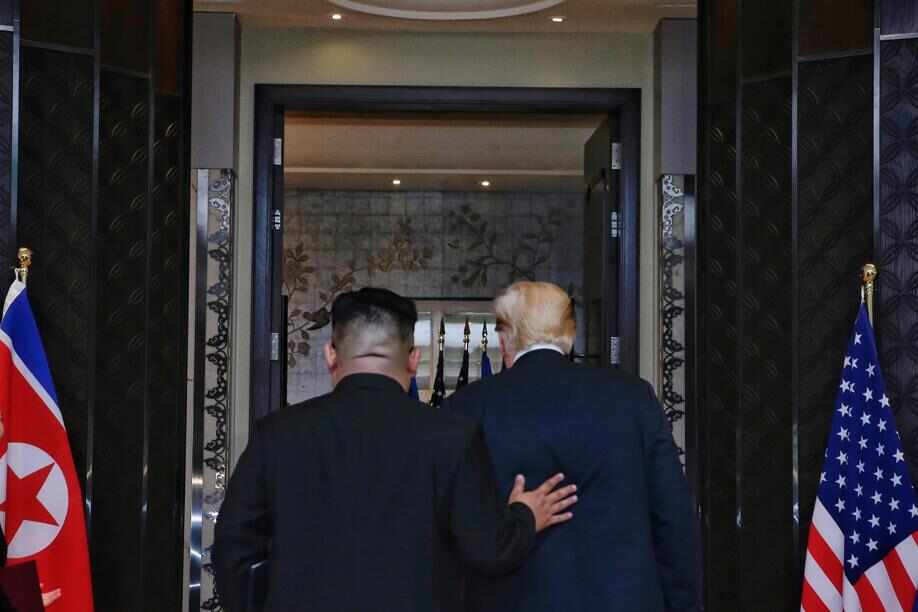 Kim and Trump