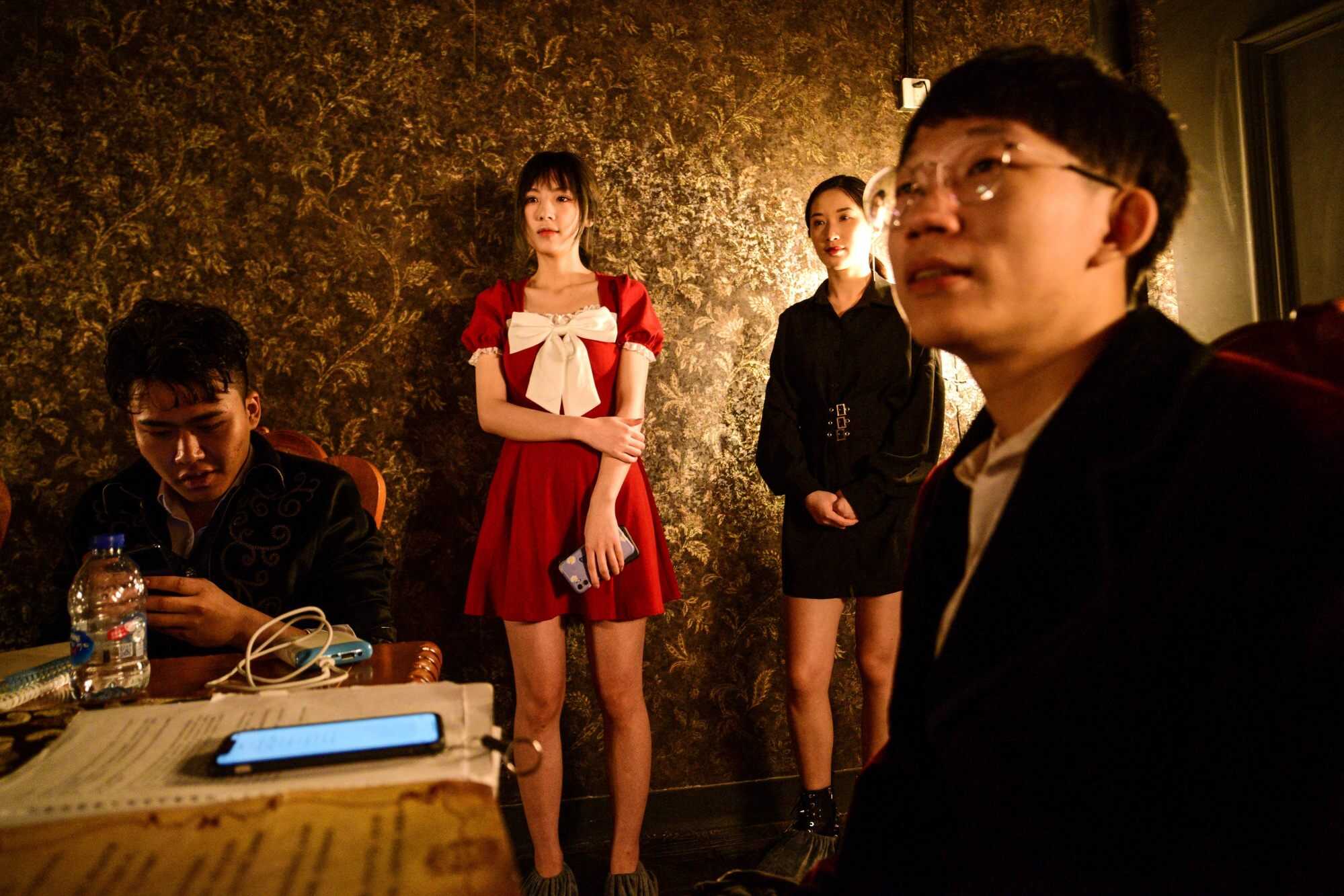 Live action role-playing activities like this murder mystery game in Shanghai have become increasingly popular among young people. Photo: AFP