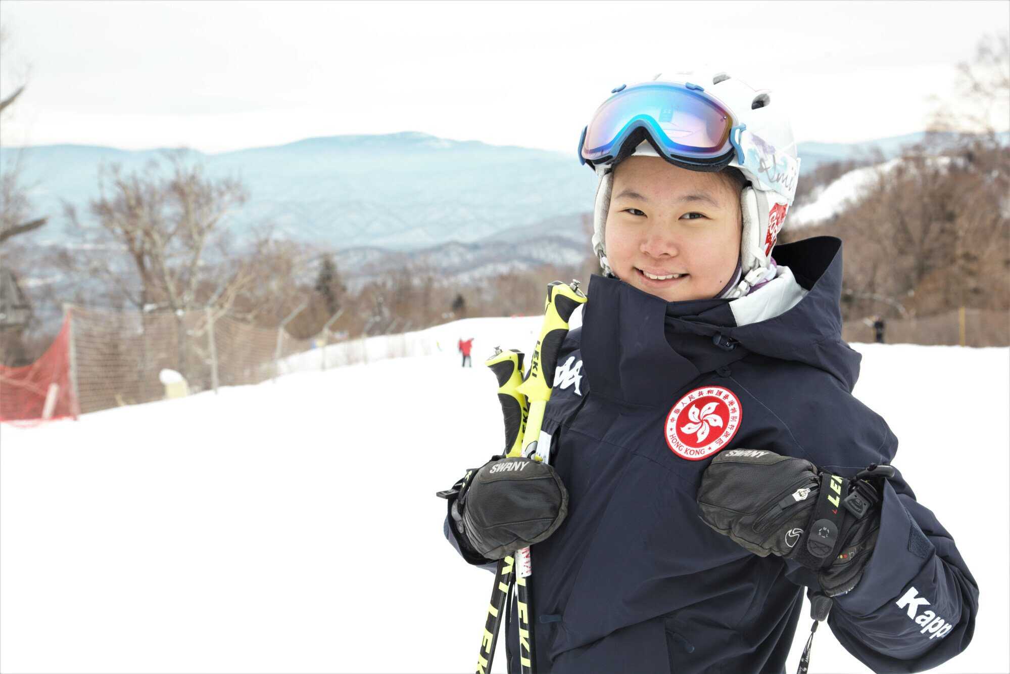 Audrey King has been skiing ever since she was four years old. Photo: Joshua Lee