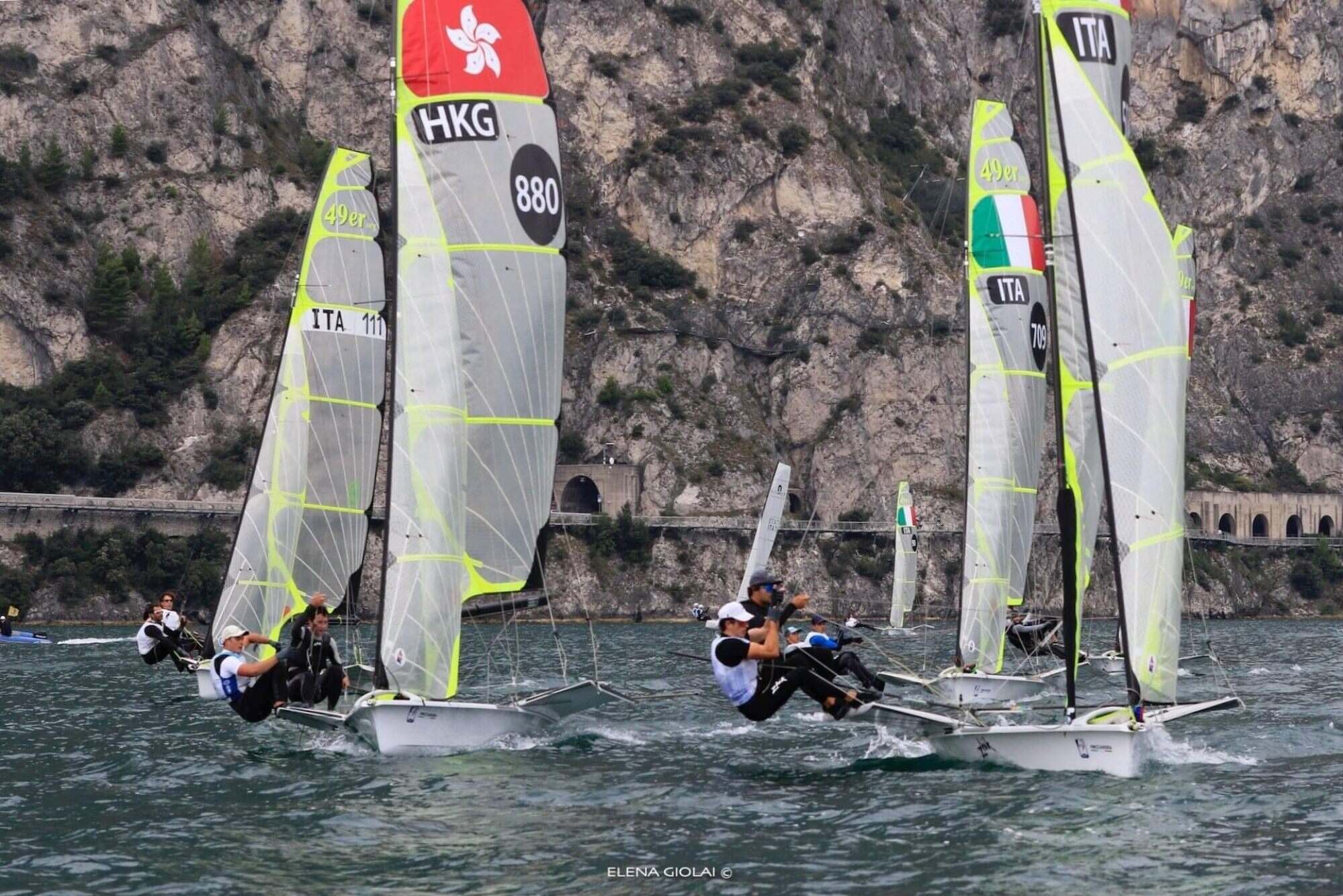 Russell Aylsworth (left) competes at the 2021 European championships. Photo: Handout